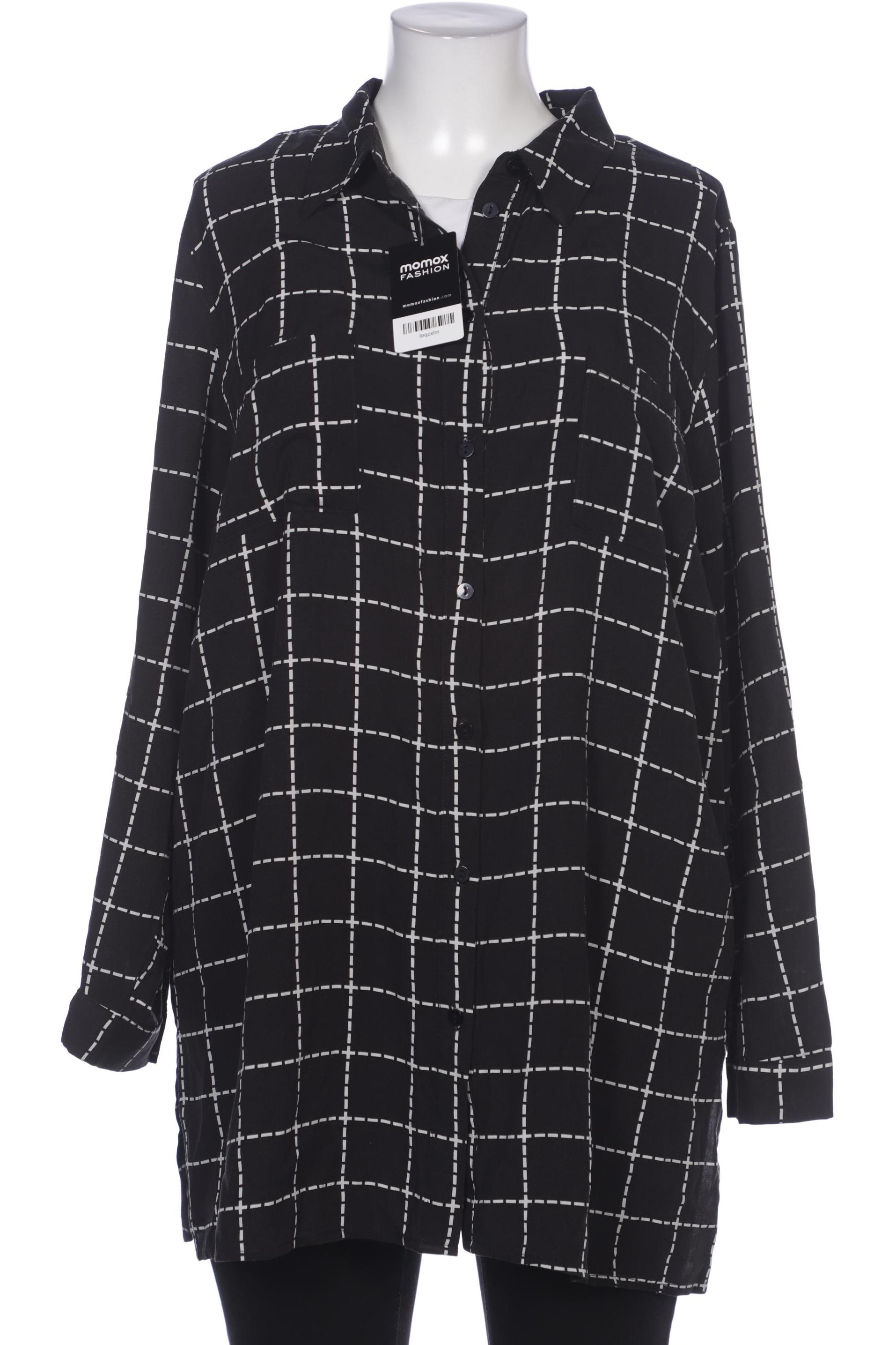 

Ulla Popken Damen Bluse, schwarz, Gr. 46