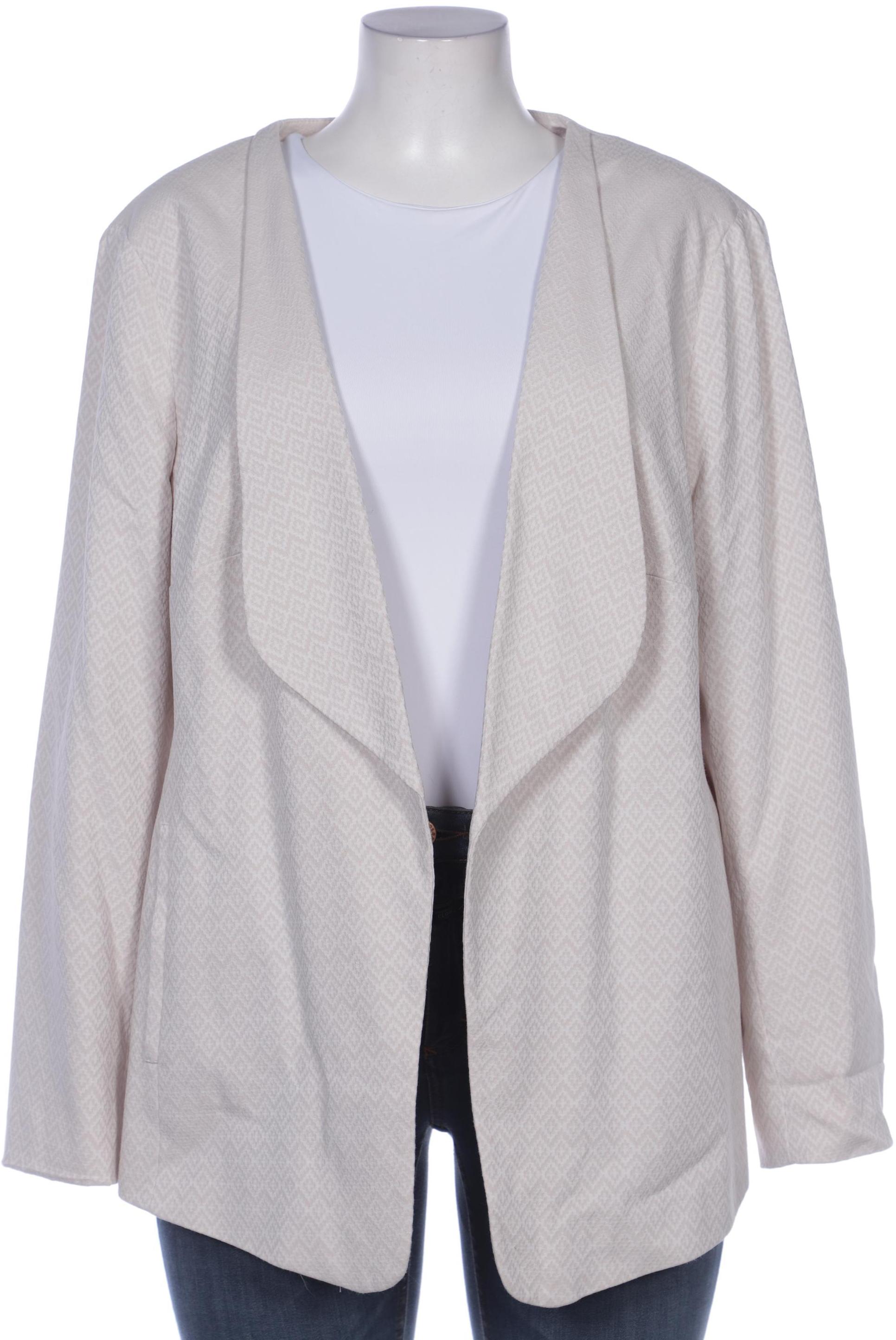 

Ulla Popken Damen Blazer, cremeweiß, Gr. 50