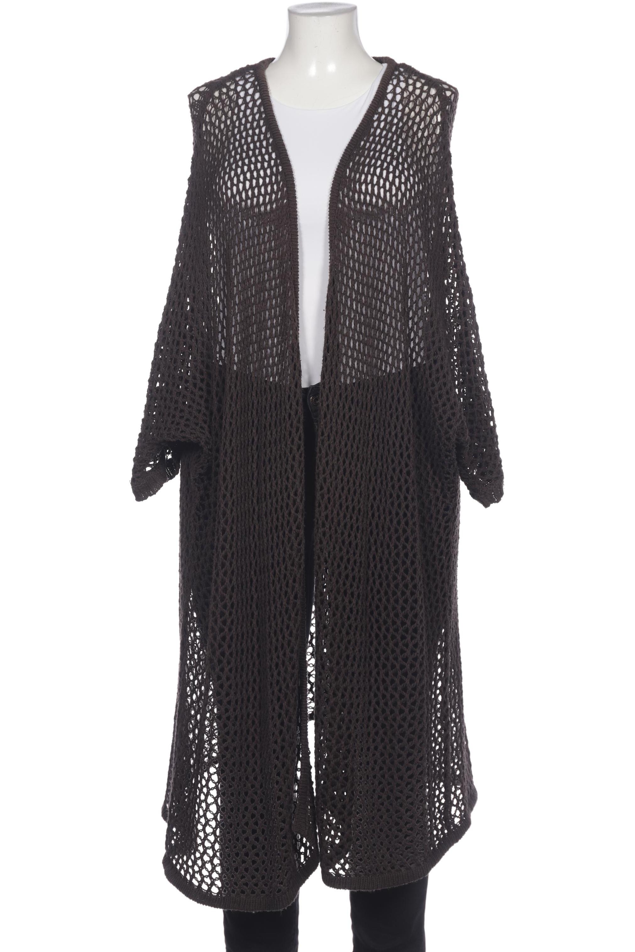 

Ulla Popken Damen Strickjacke, braun, Gr. 50