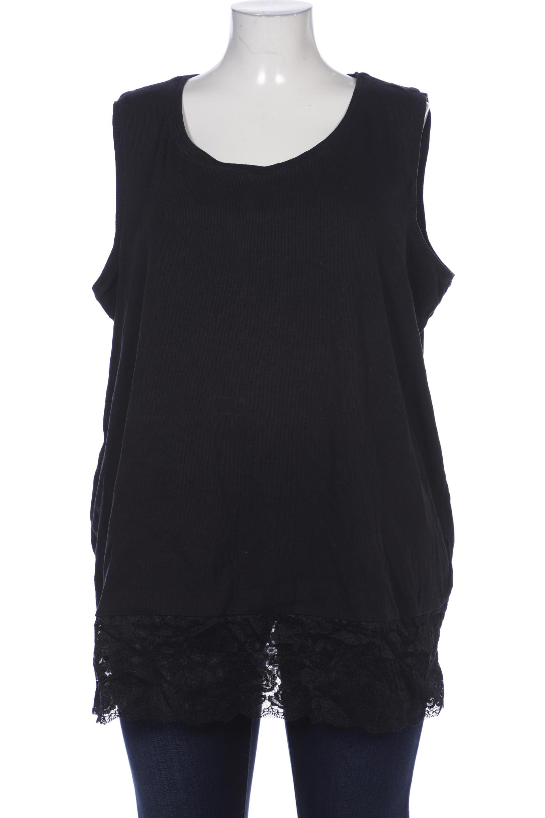

Ulla Popken Damen Top, schwarz, Gr. 50