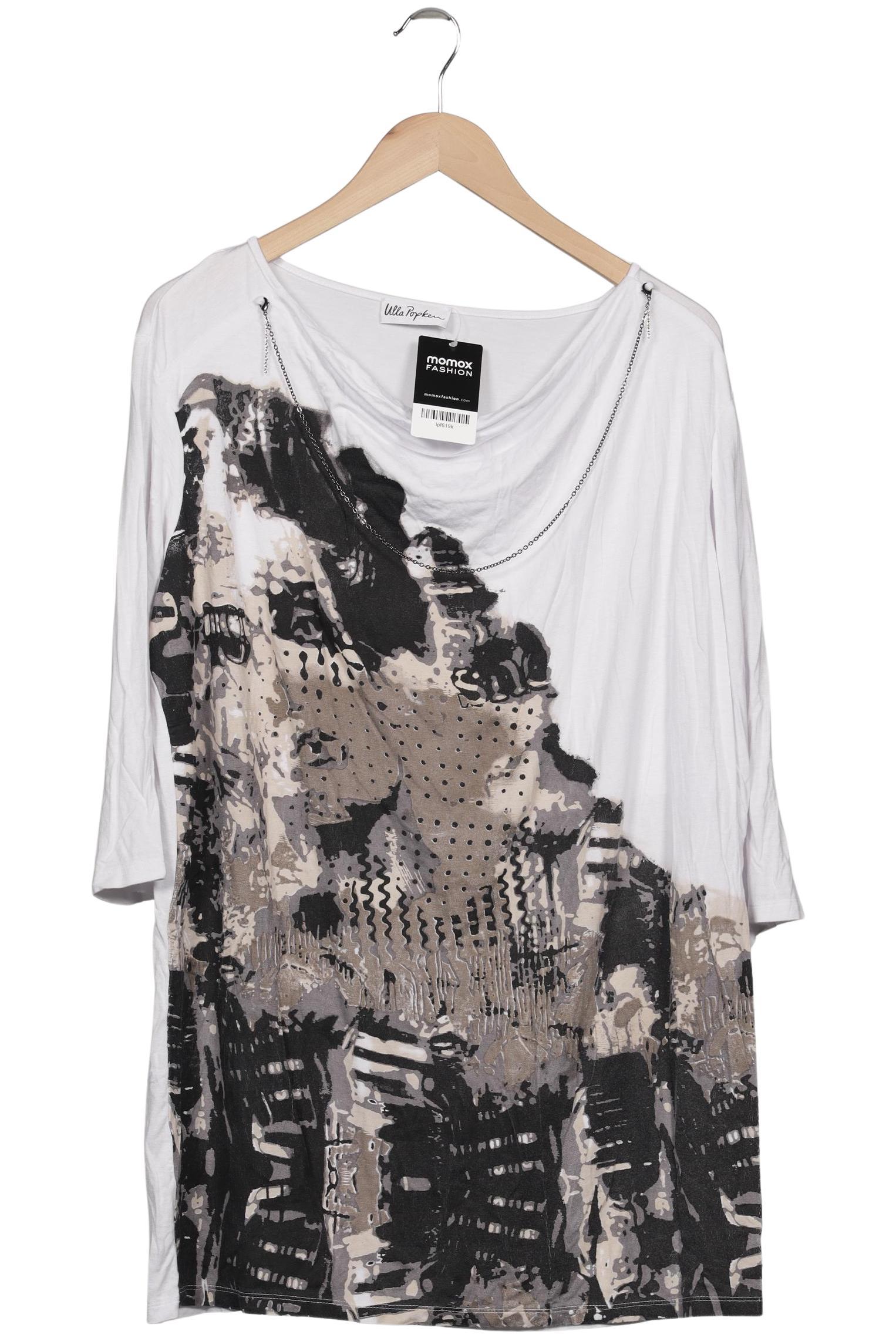 

Ulla Popken Damen T-Shirt, weiß, Gr. 46
