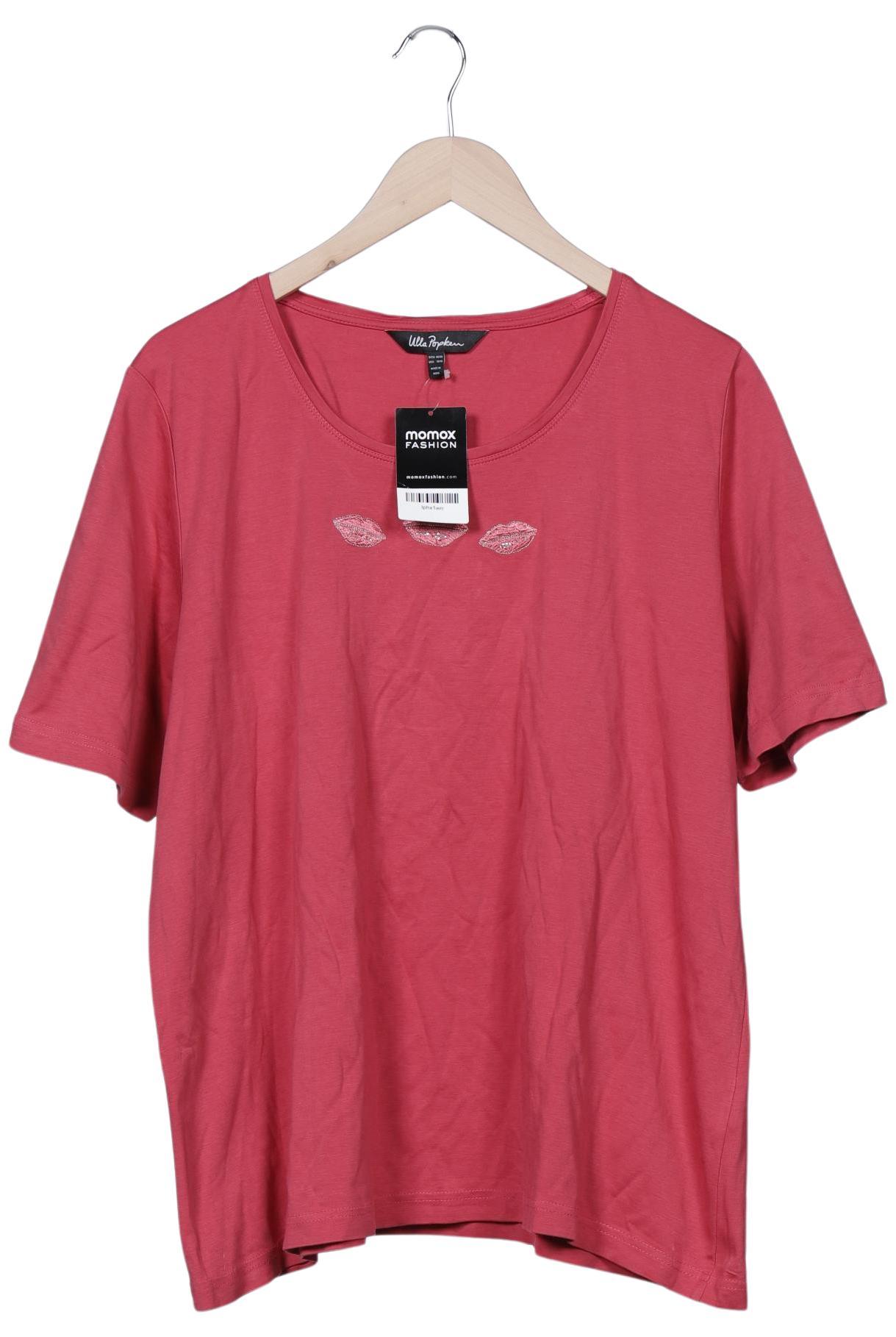 

Ulla Popken Damen T-Shirt, rot, Gr. 46