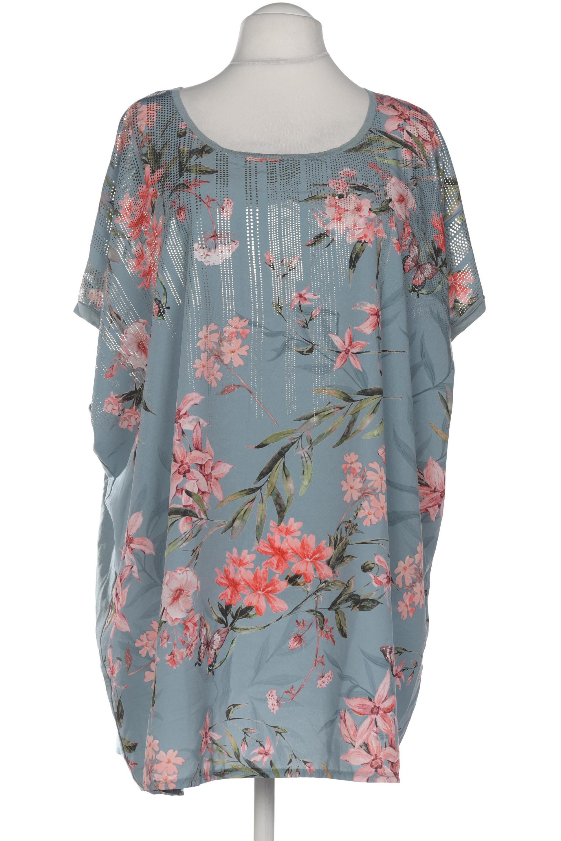

Ulla Popken Damen Bluse, blau, Gr. 58