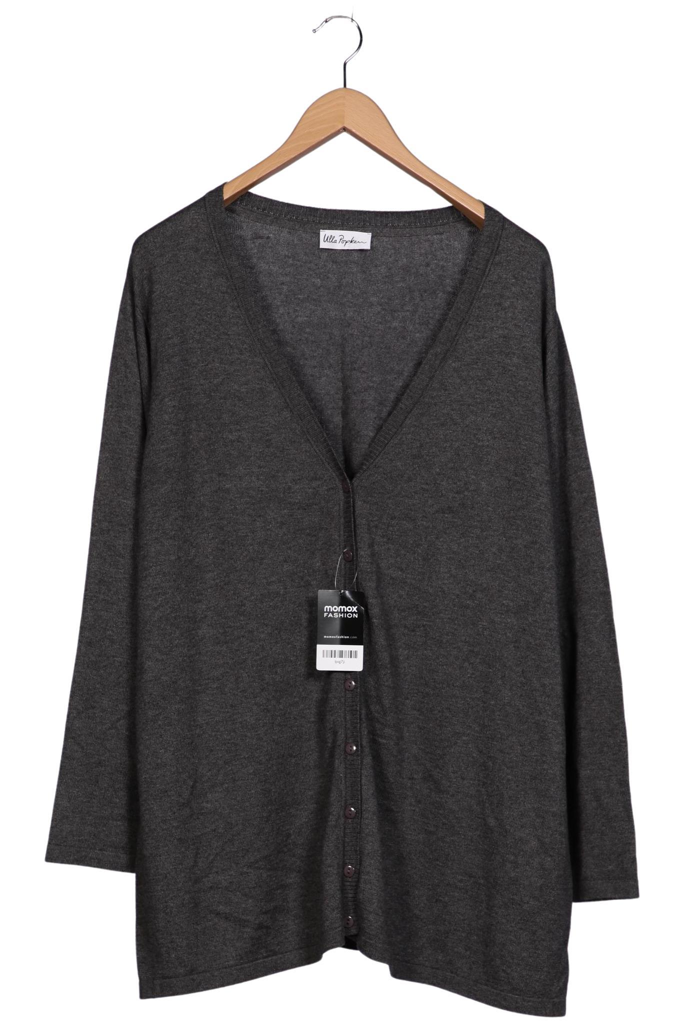 

Ulla Popken Damen Strickjacke, grau, Gr. 50