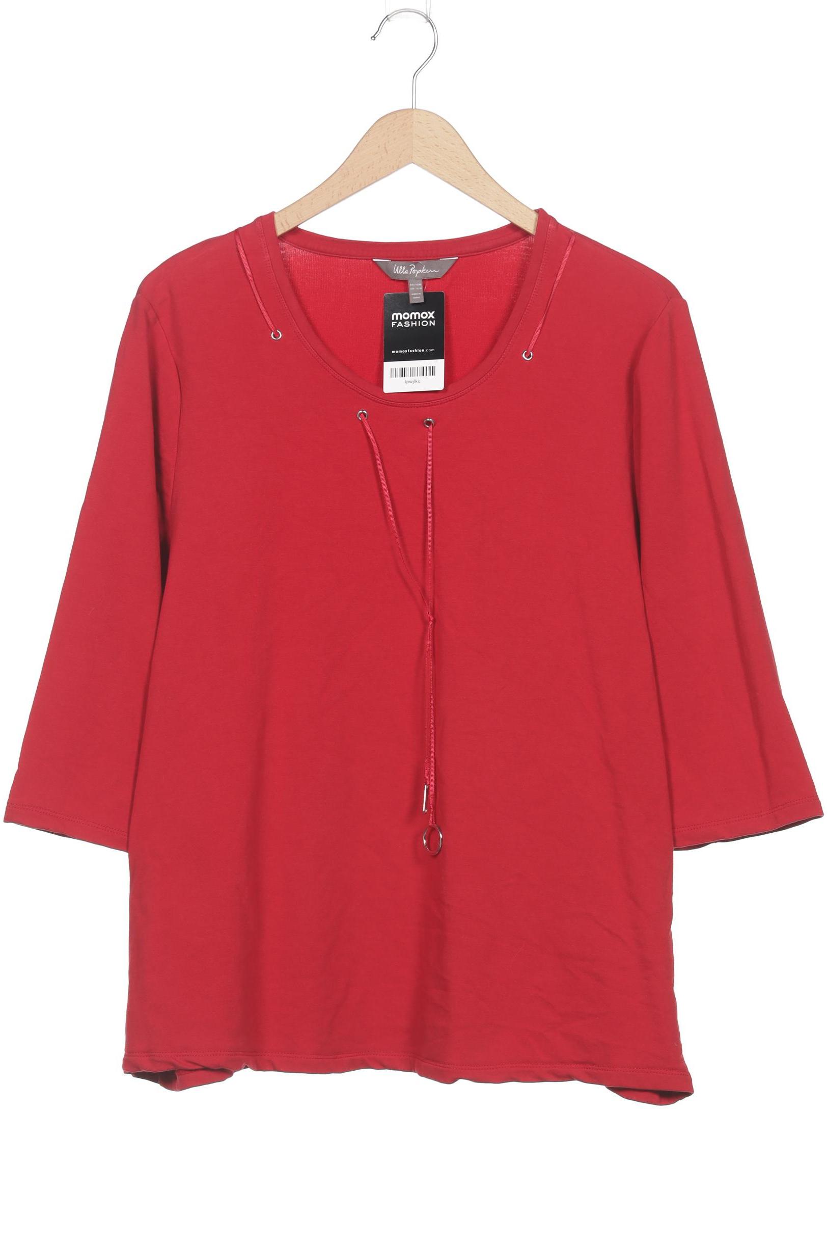 

Ulla Popken Damen Sweatshirt, rot, Gr. 46