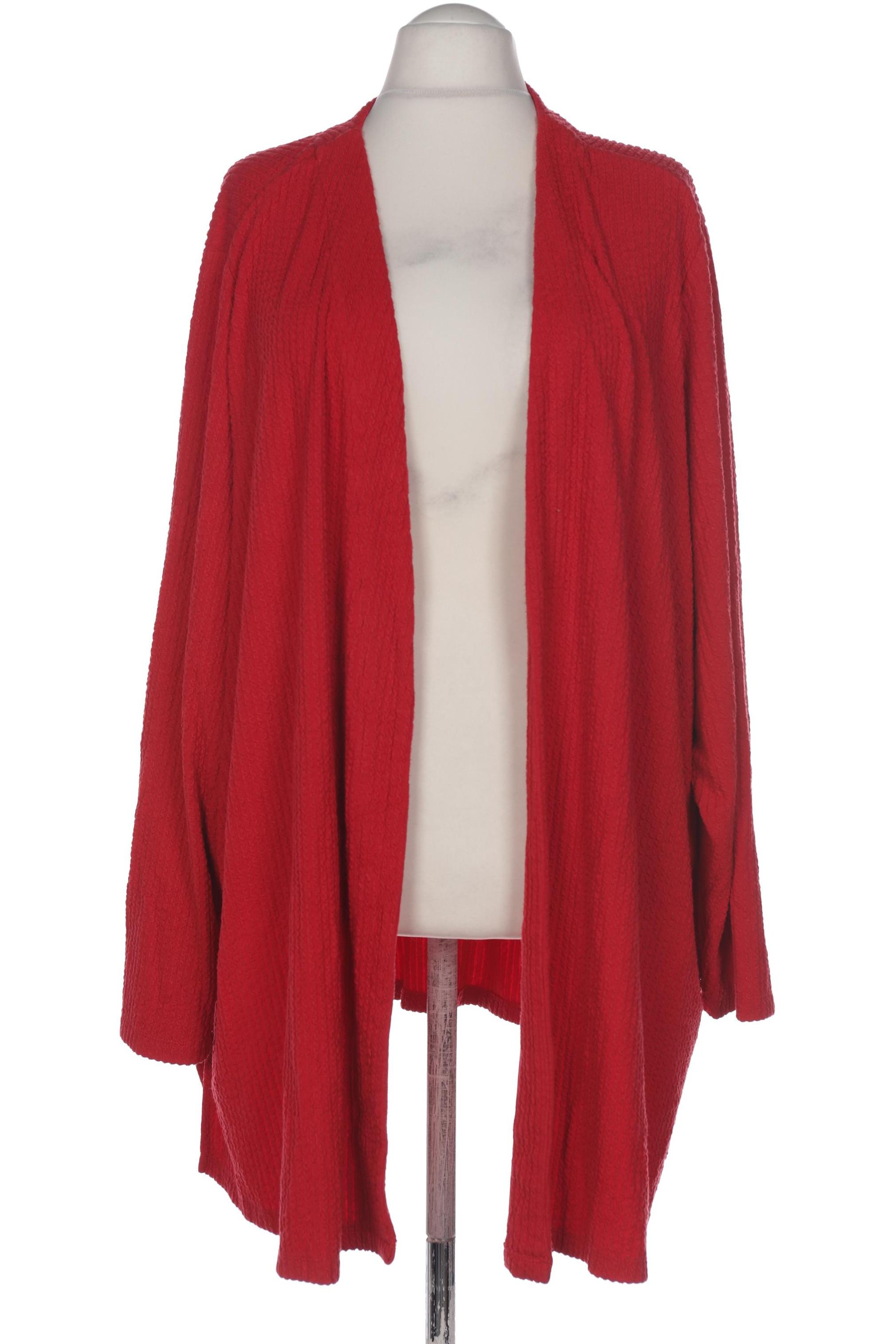 

Ulla Popken Damen Strickjacke, rot, Gr. 62