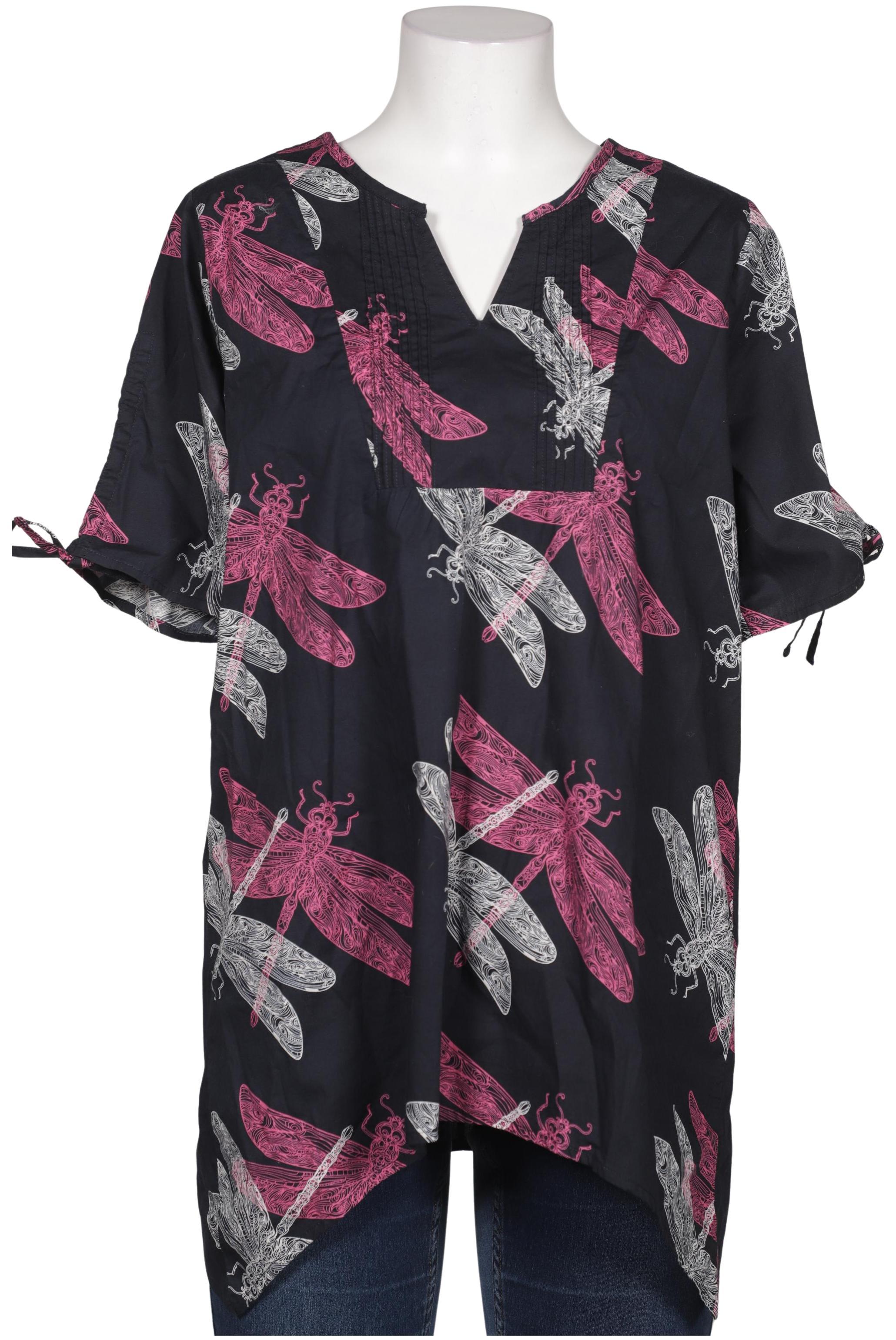 

Ulla Popken Damen Bluse, marineblau, Gr. 42