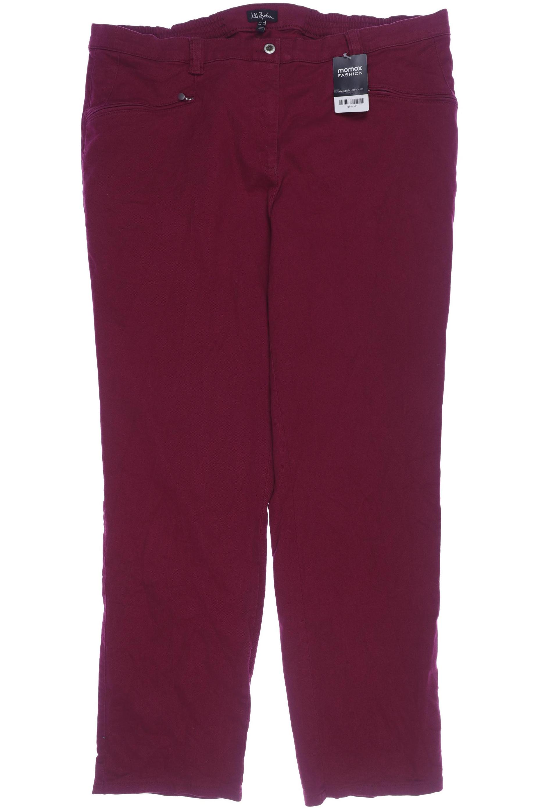 

Ulla Popken Damen Jeans, bordeaux, Gr. 104