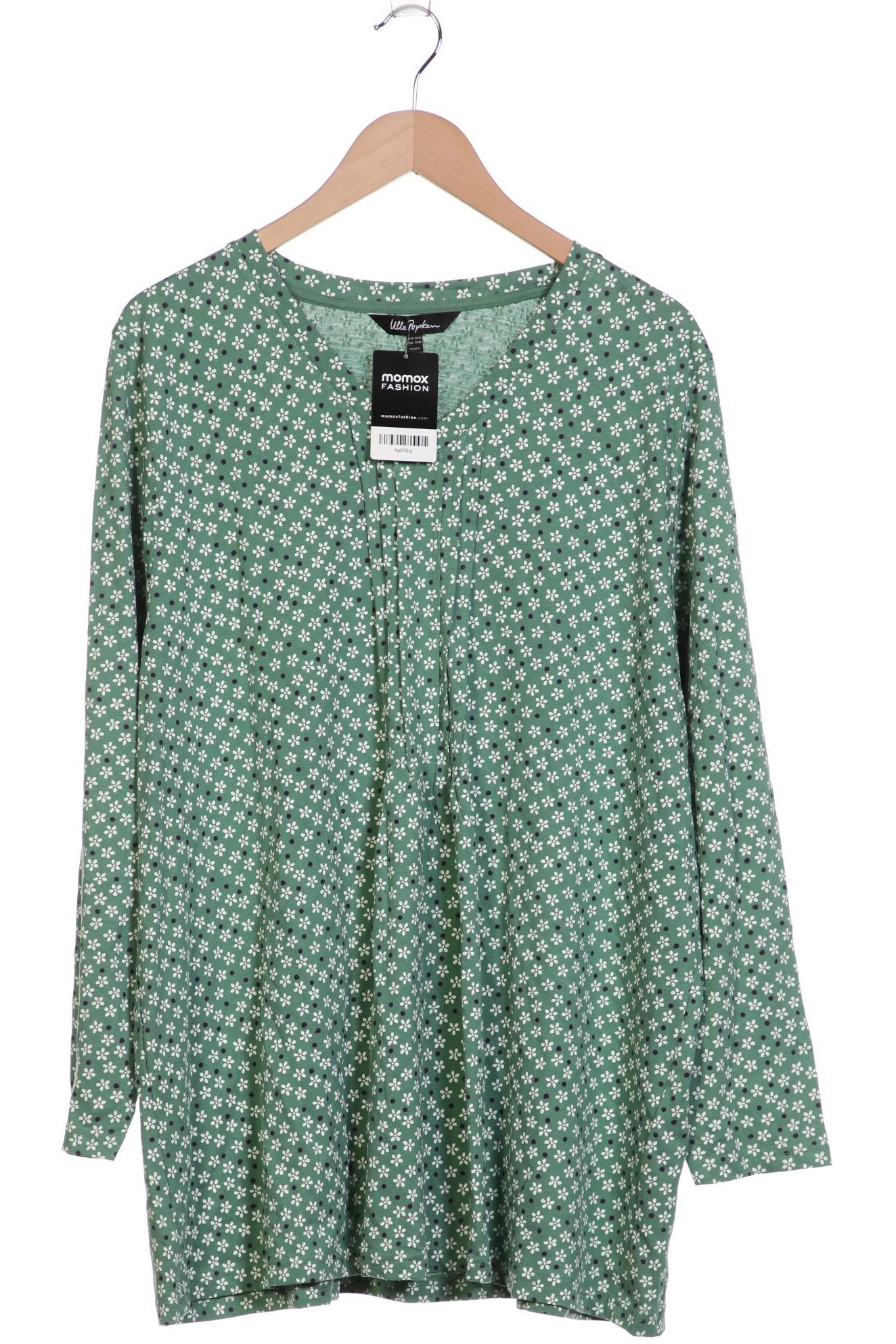 

Ulla Popken Damen Langarmshirt, grün, Gr. 50