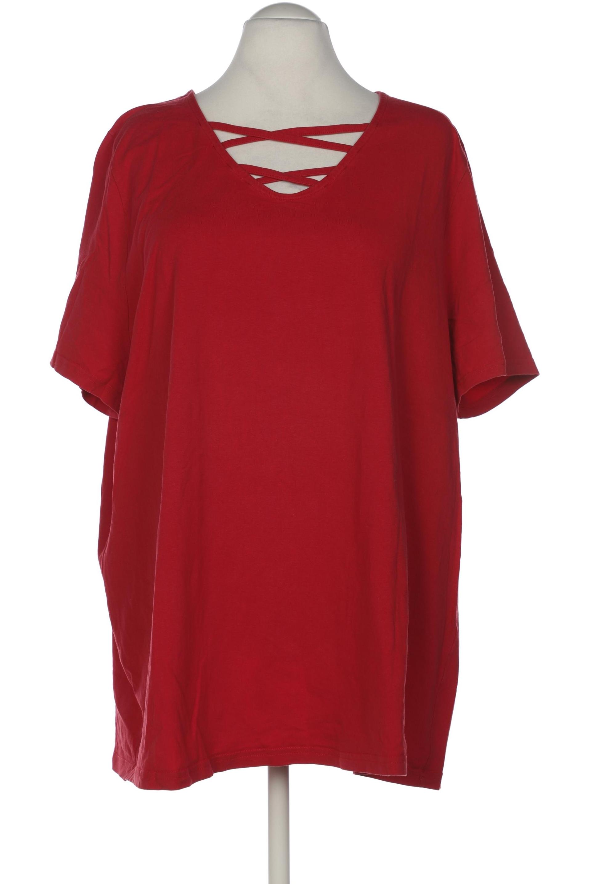 

Ulla Popken Damen T-Shirt, rot, Gr. 54