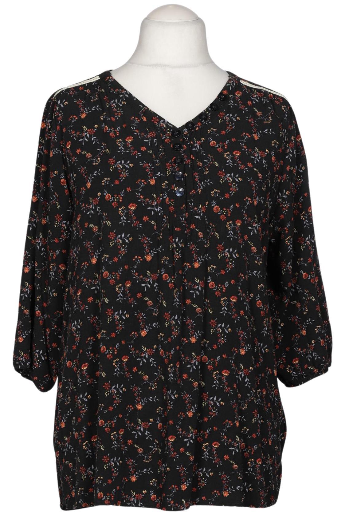 

Ulla Popken Damen Bluse, schwarz, Gr. 42