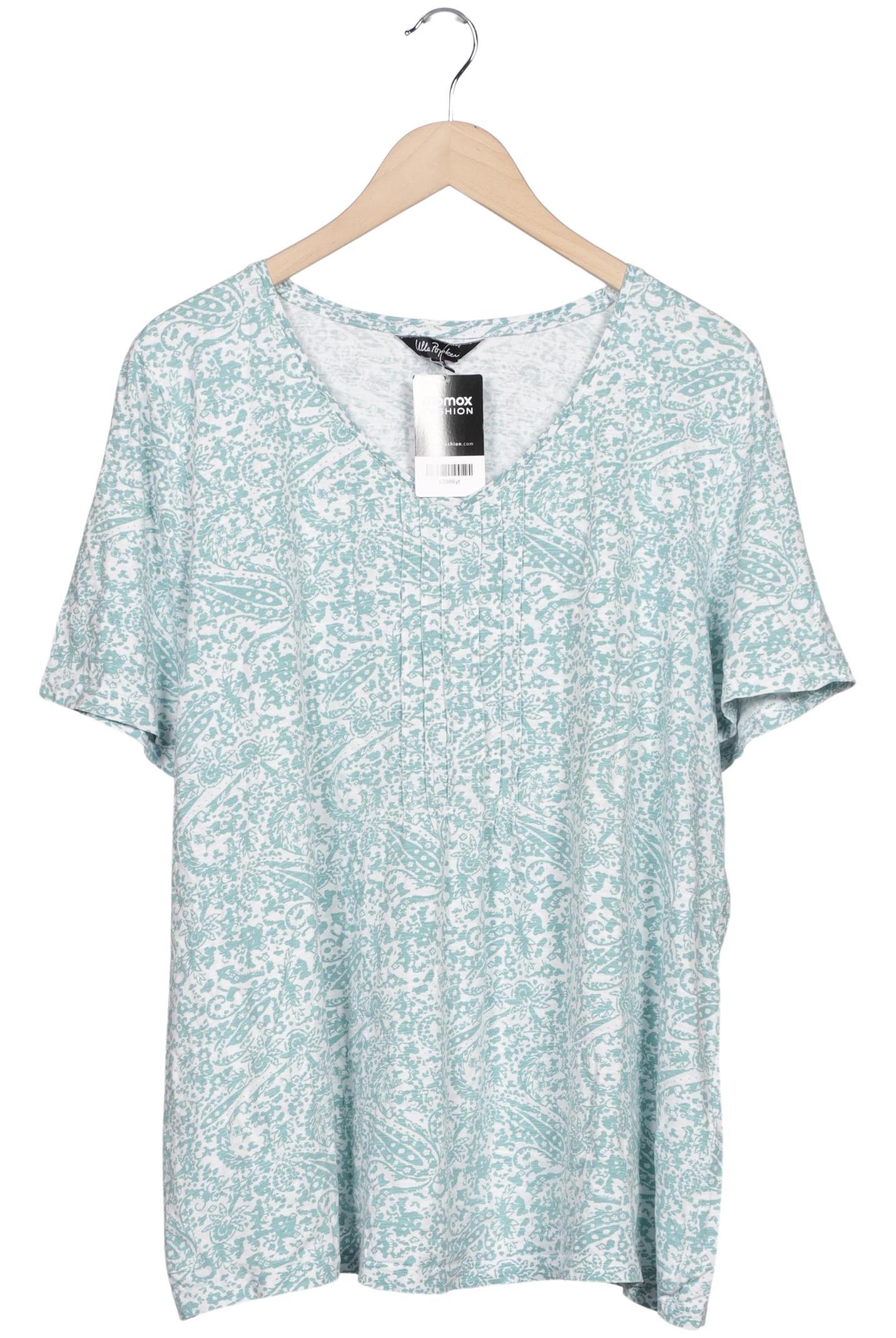 

Ulla Popken Damen T-Shirt, türkis, Gr. 50
