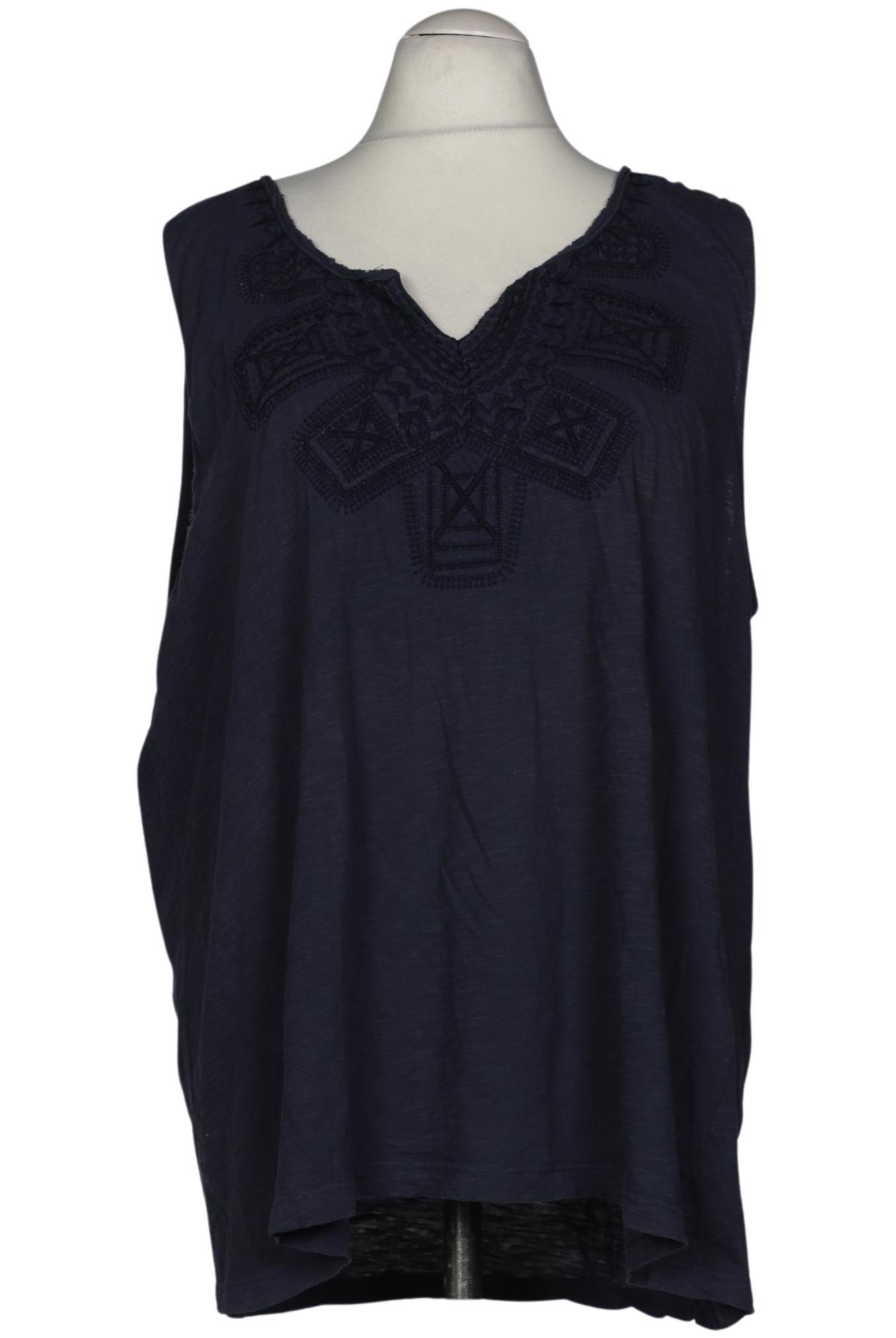 

Ulla Popken Damen Top, marineblau, Gr. 52