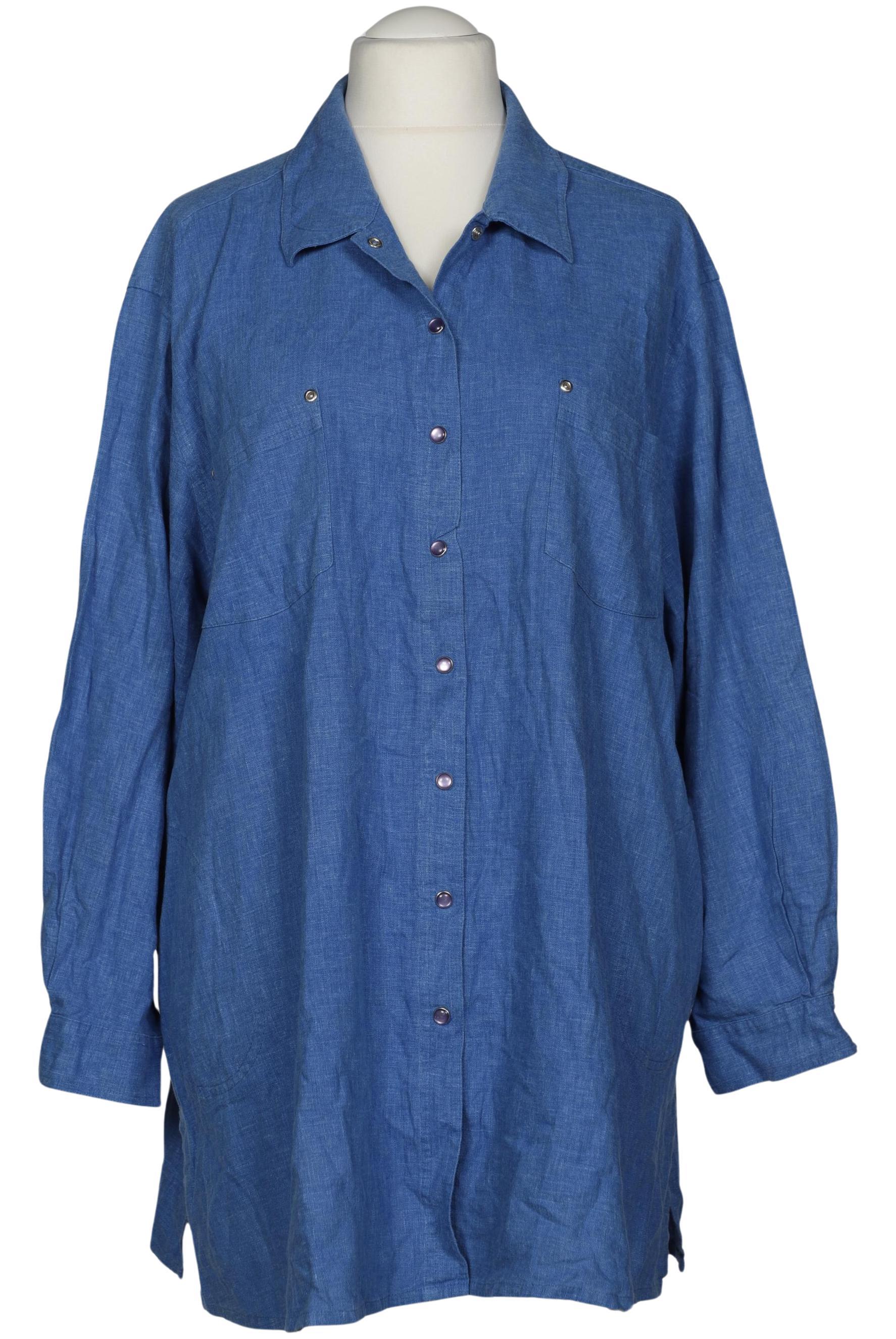 

Ulla Popken Damen Bluse, blau, Gr. 25