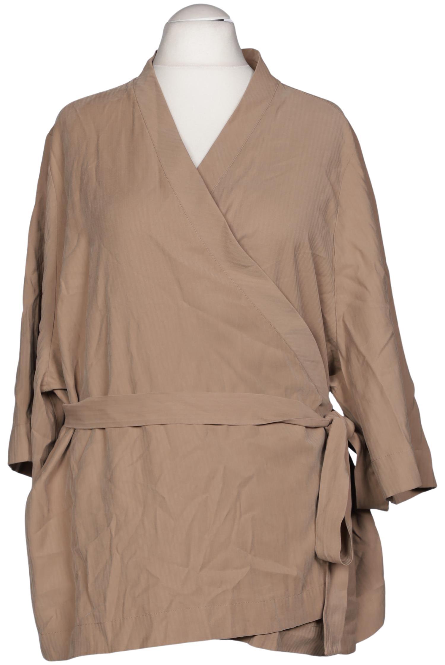 

Ulla Popken Damen Bluse, beige, Gr. 58