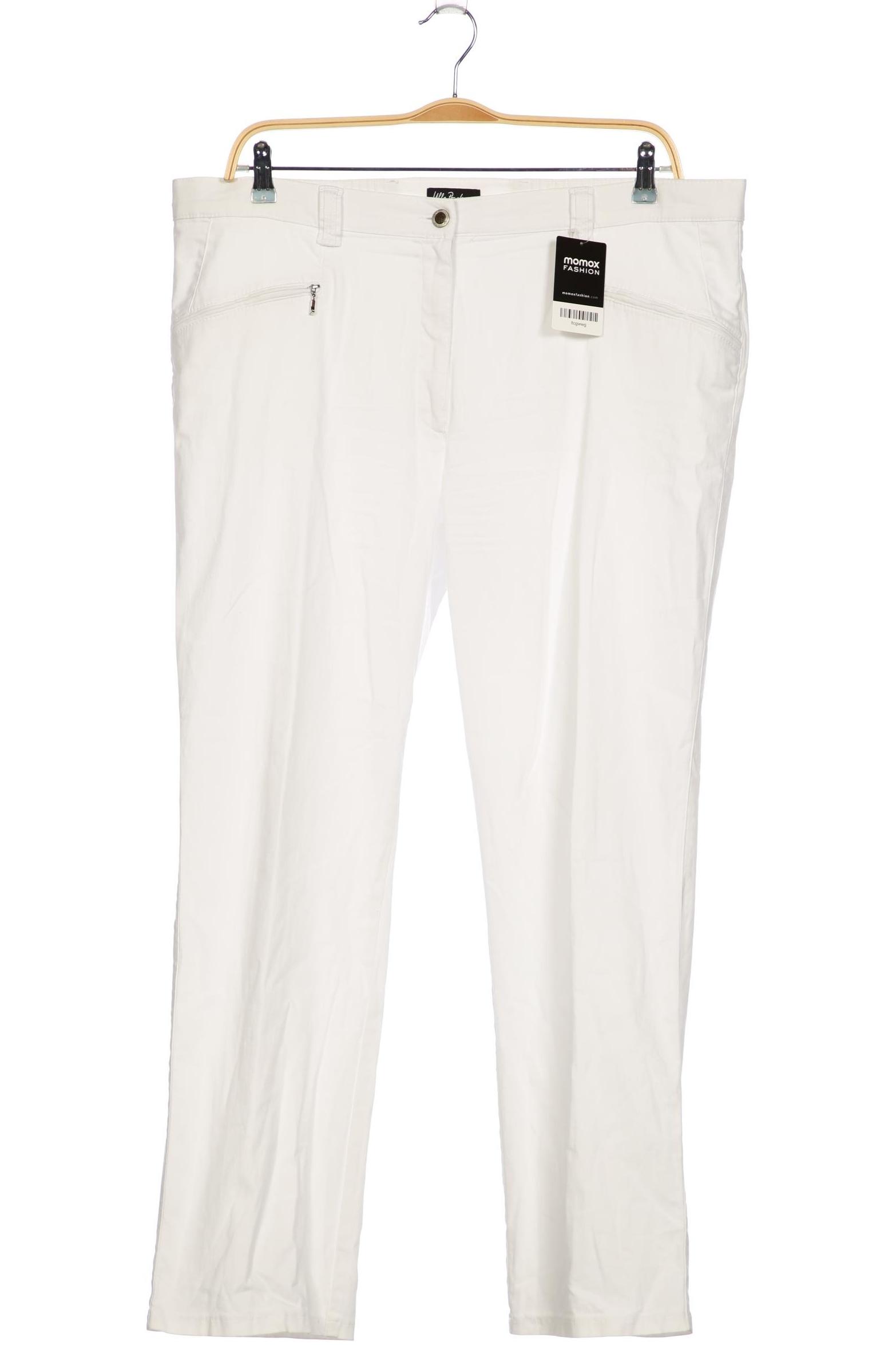 

Ulla Popken Damen Stoffhose, weiß, Gr. 24