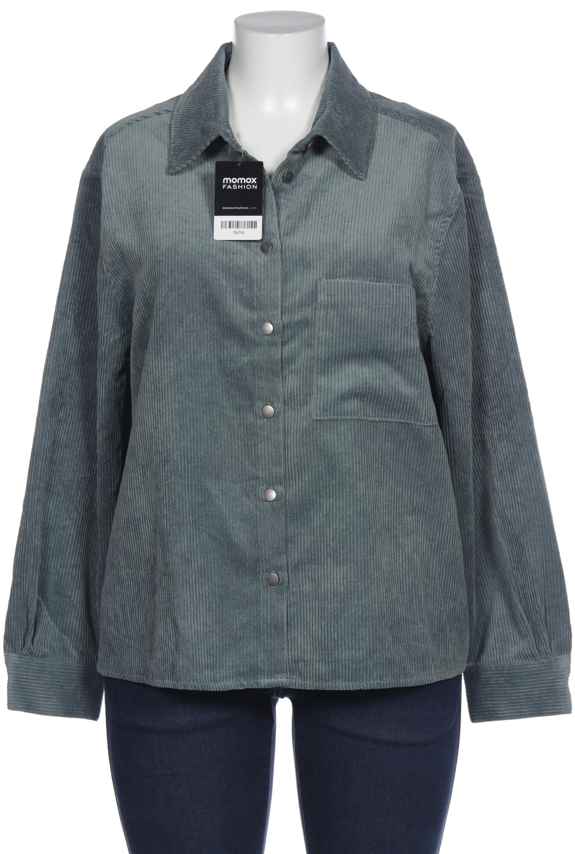 

Ulla Popken Damen Bluse, türkis, Gr. 46