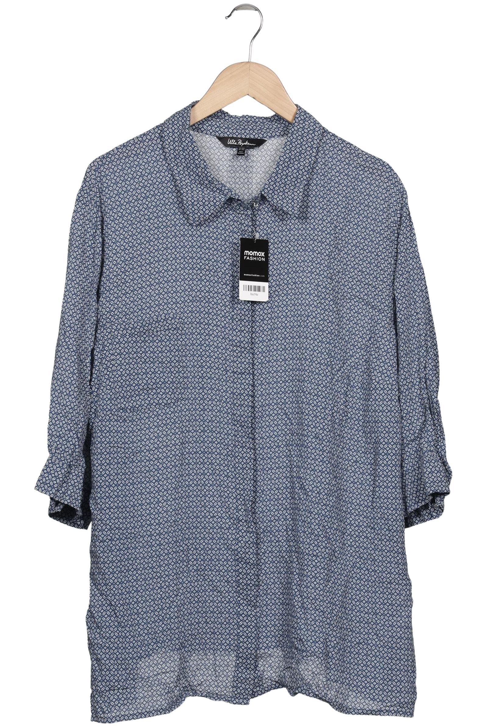 

Ulla Popken Damen Bluse, blau, Gr. 50