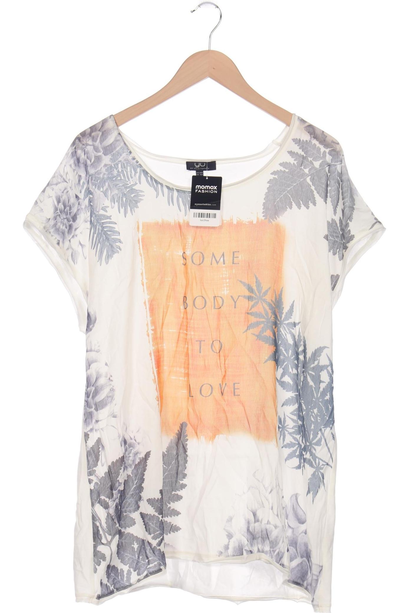 

Ulla Popken Damen T-Shirt, weiß, Gr. 46