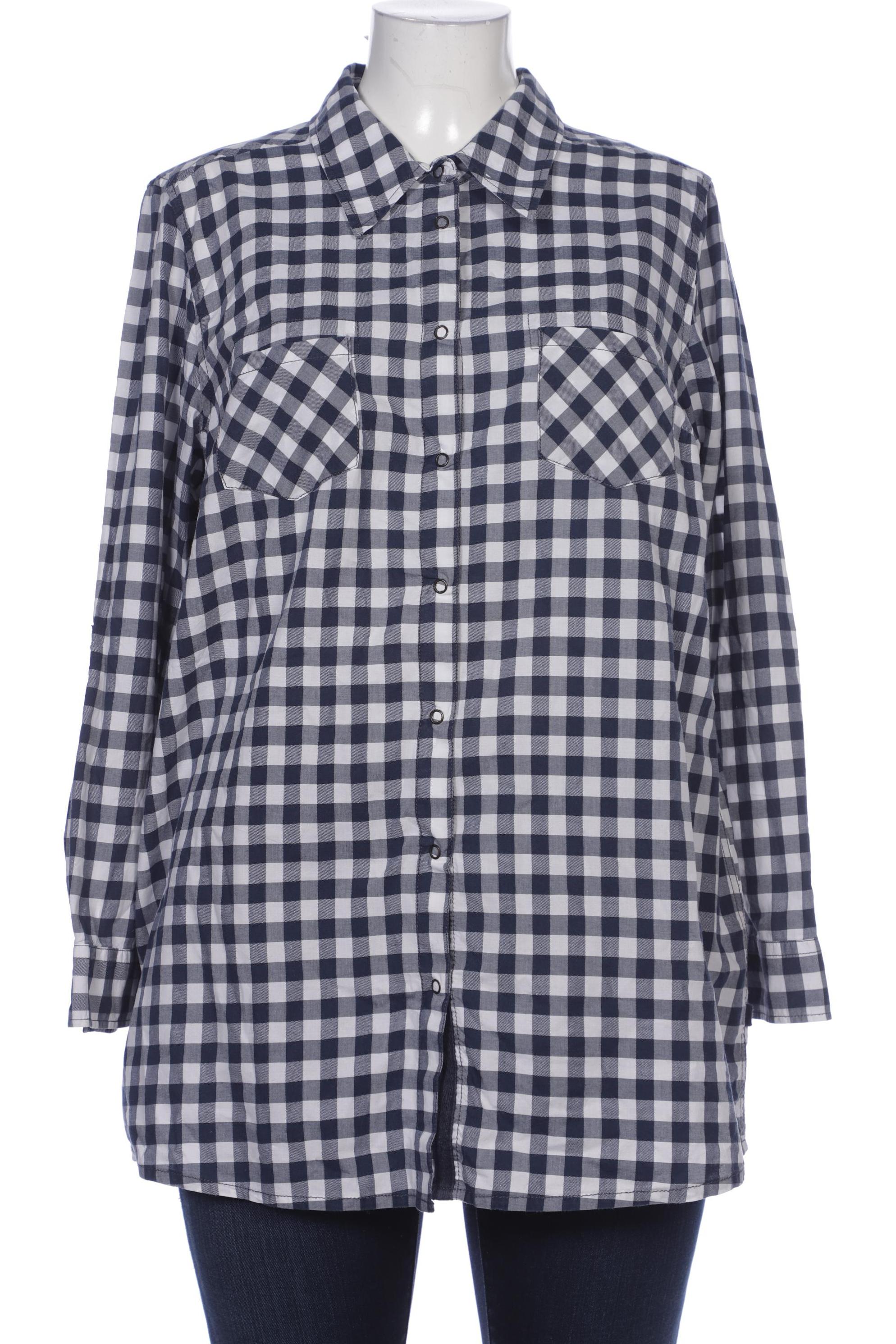 

Ulla Popken Damen Bluse, marineblau, Gr. 46
