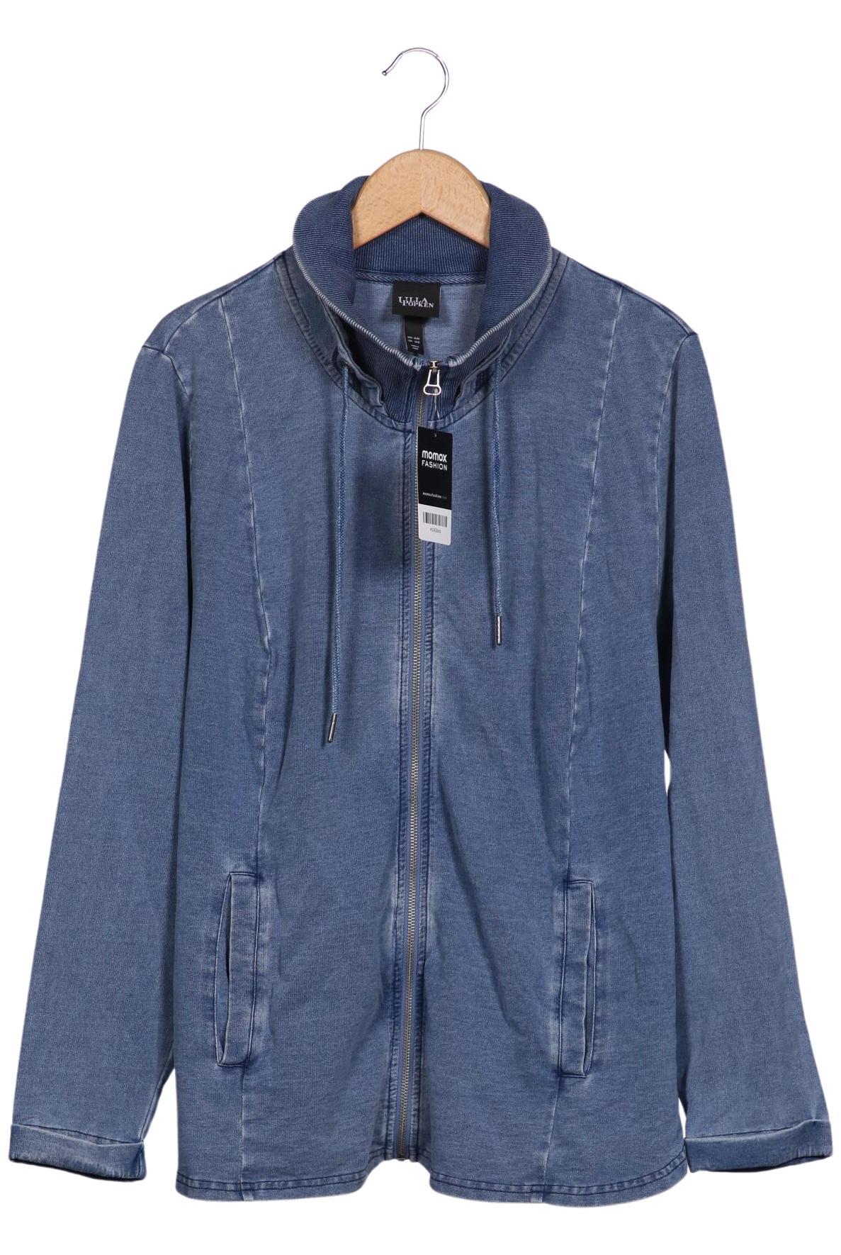 

Ulla Popken Damen Sweatshirt, blau, Gr. 46