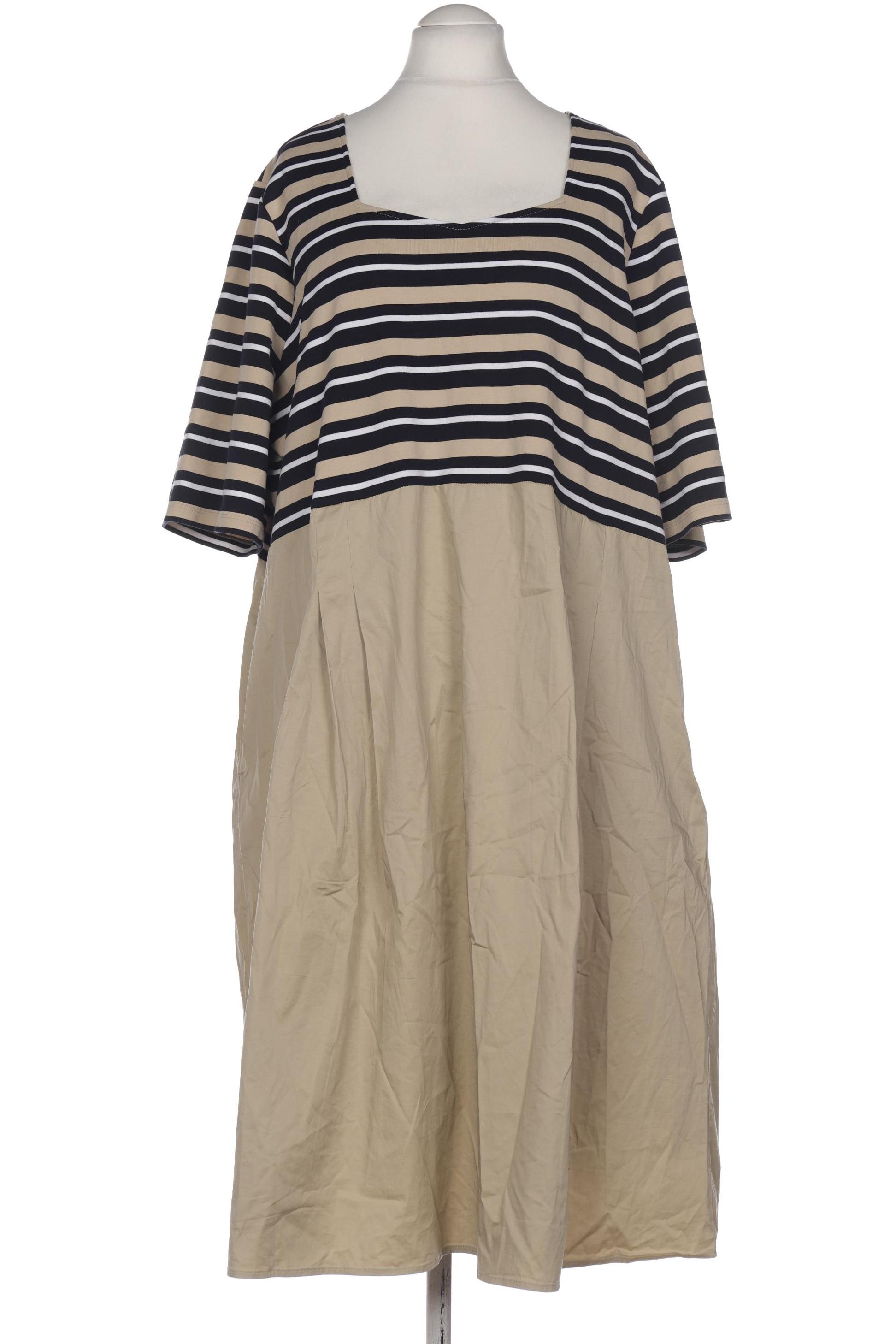 

Ulla Popken Damen Kleid, beige, Gr. 56