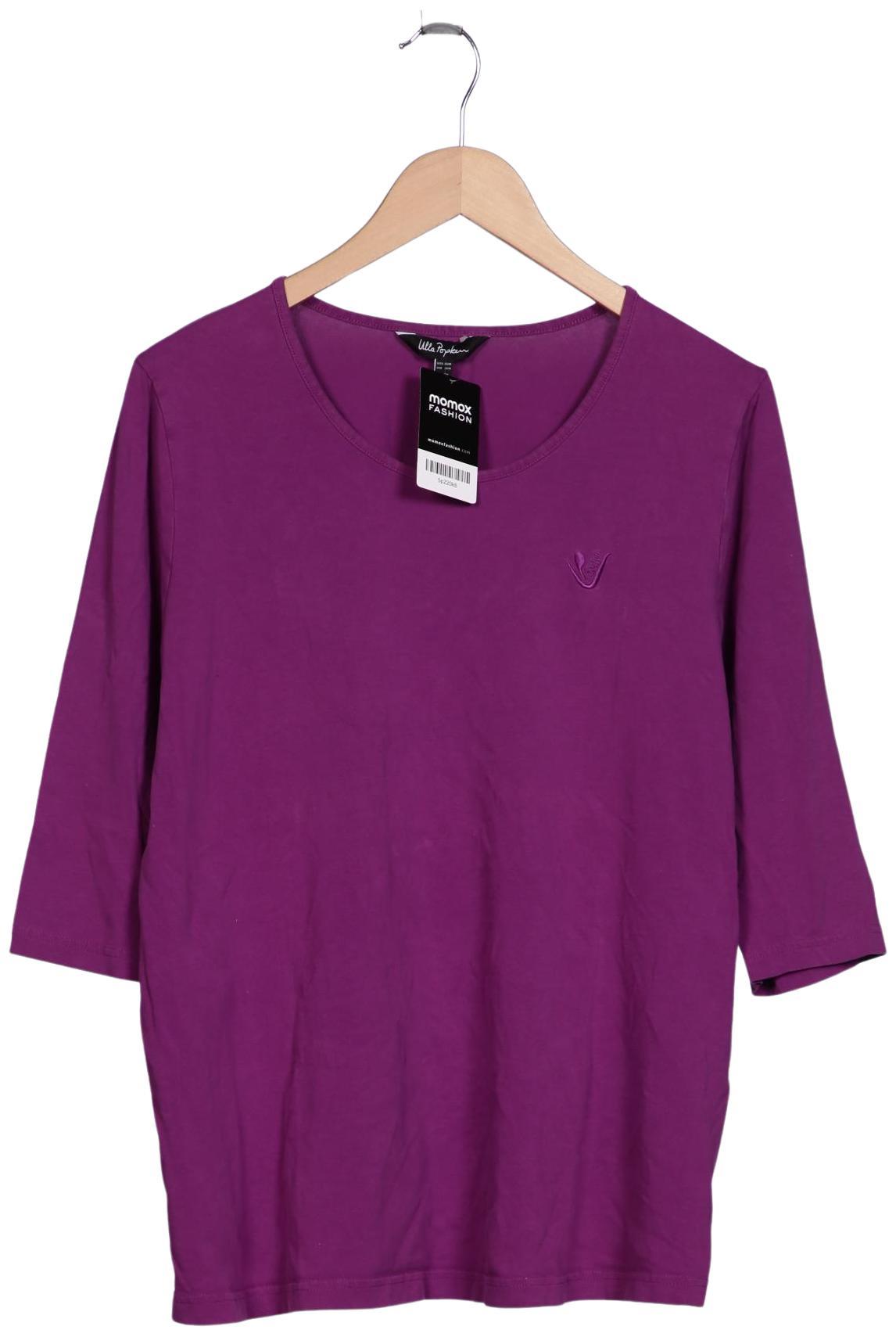 

Ulla Popken Damen Langarmshirt, flieder, Gr. 46