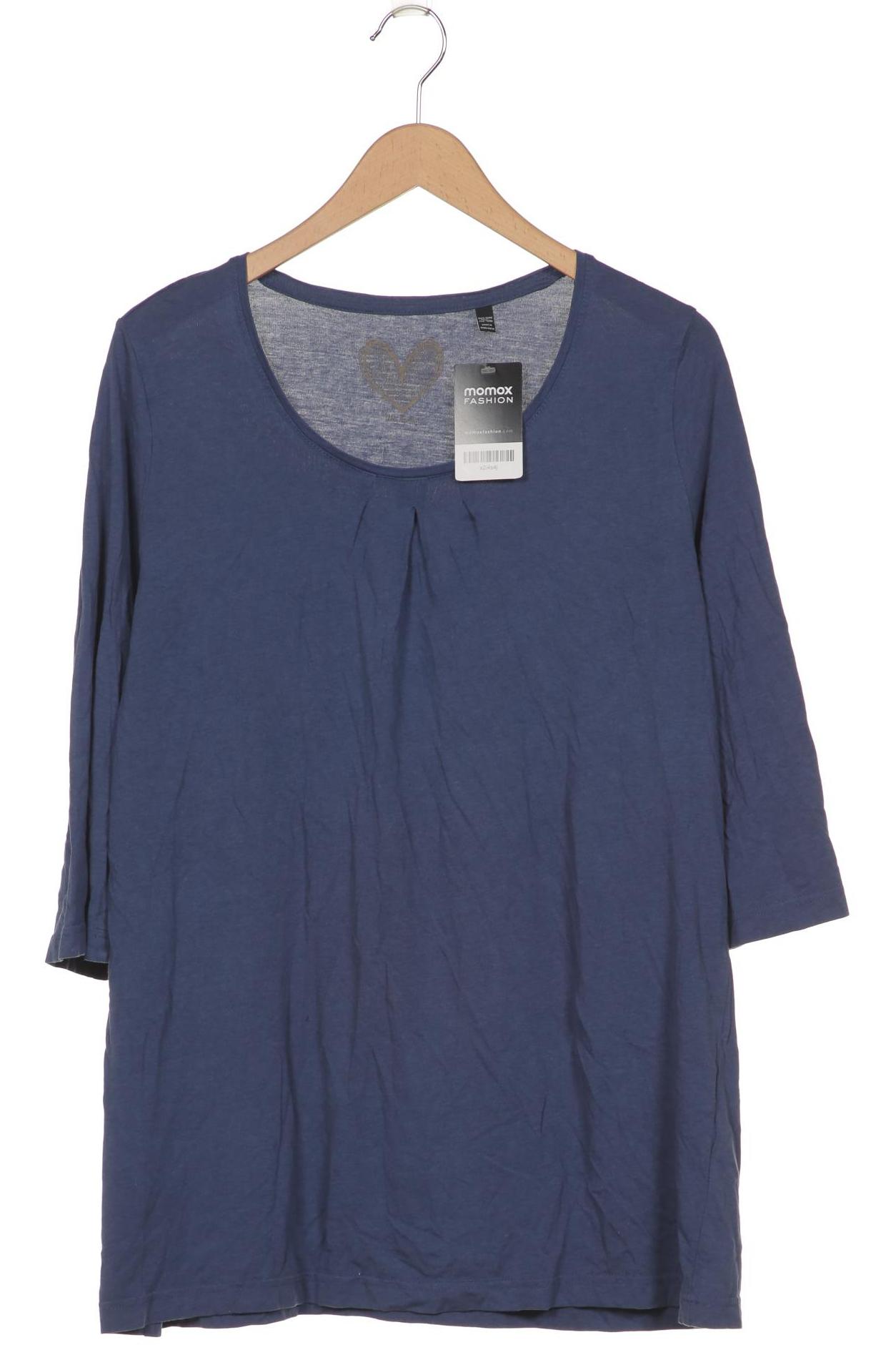 

Ulla Popken Damen Langarmshirt, marineblau