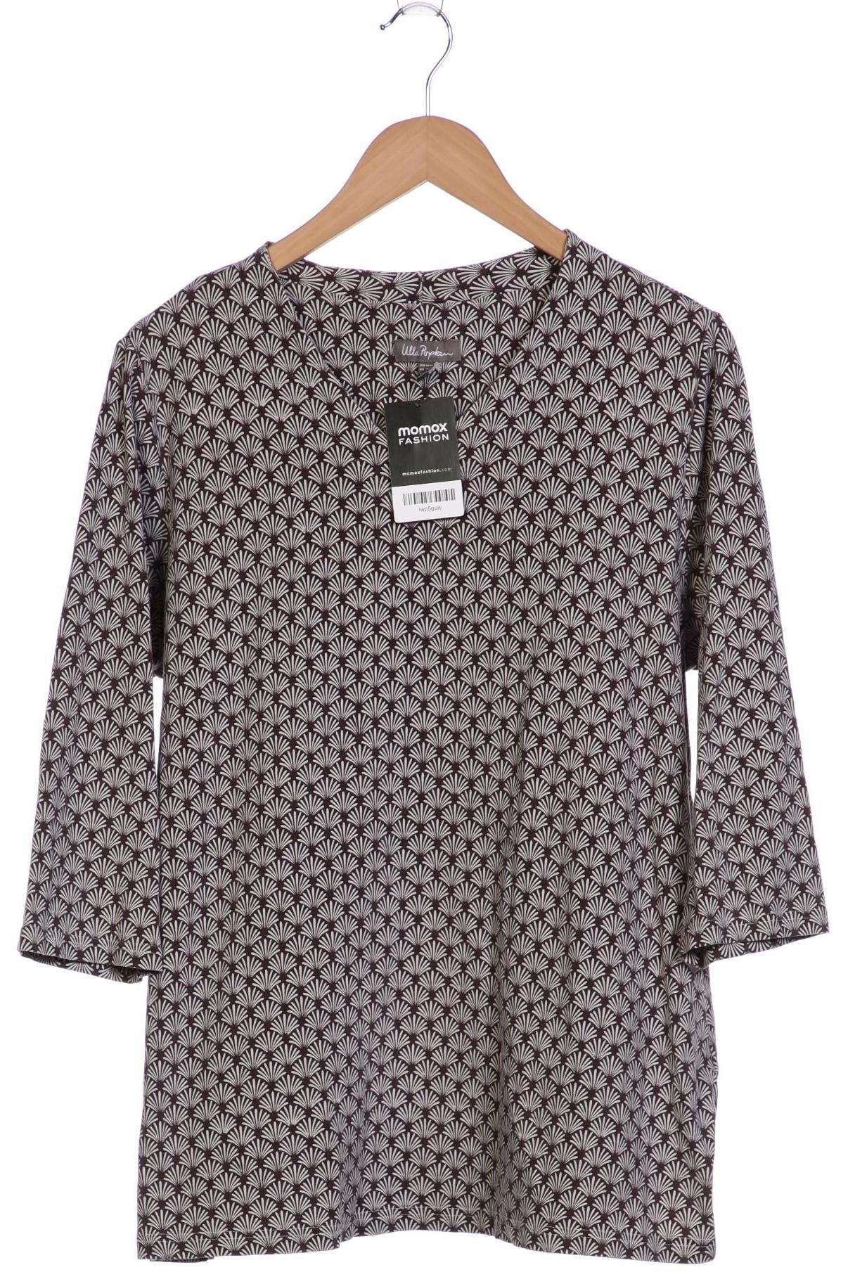 

Ulla Popken Damen Langarmshirt, braun