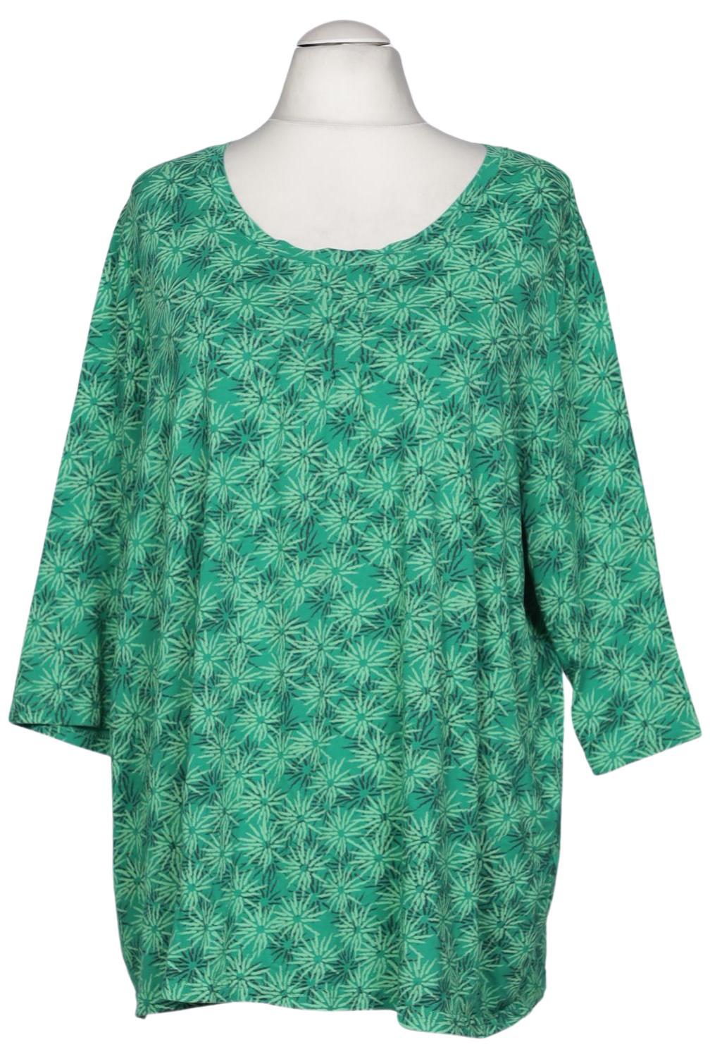 

Ulla Popken Damen Langarmshirt, grün, Gr. 54