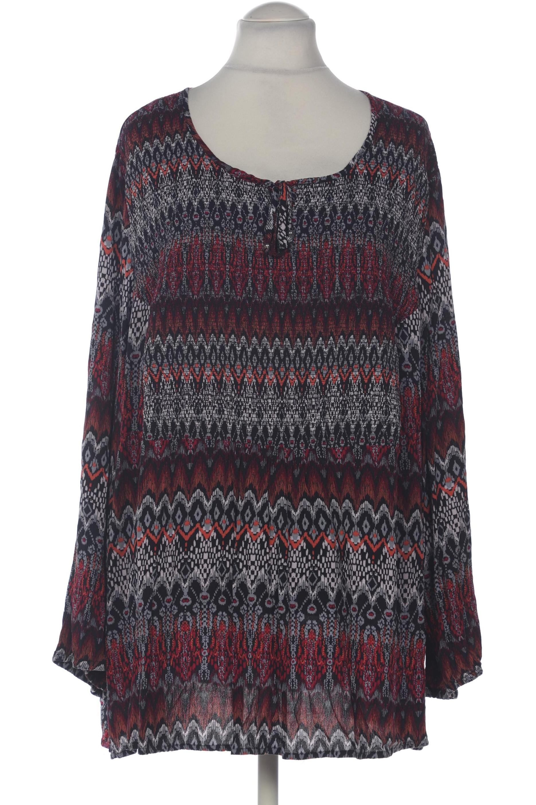 

Ulla Popken Damen Bluse, bordeaux, Gr. 54