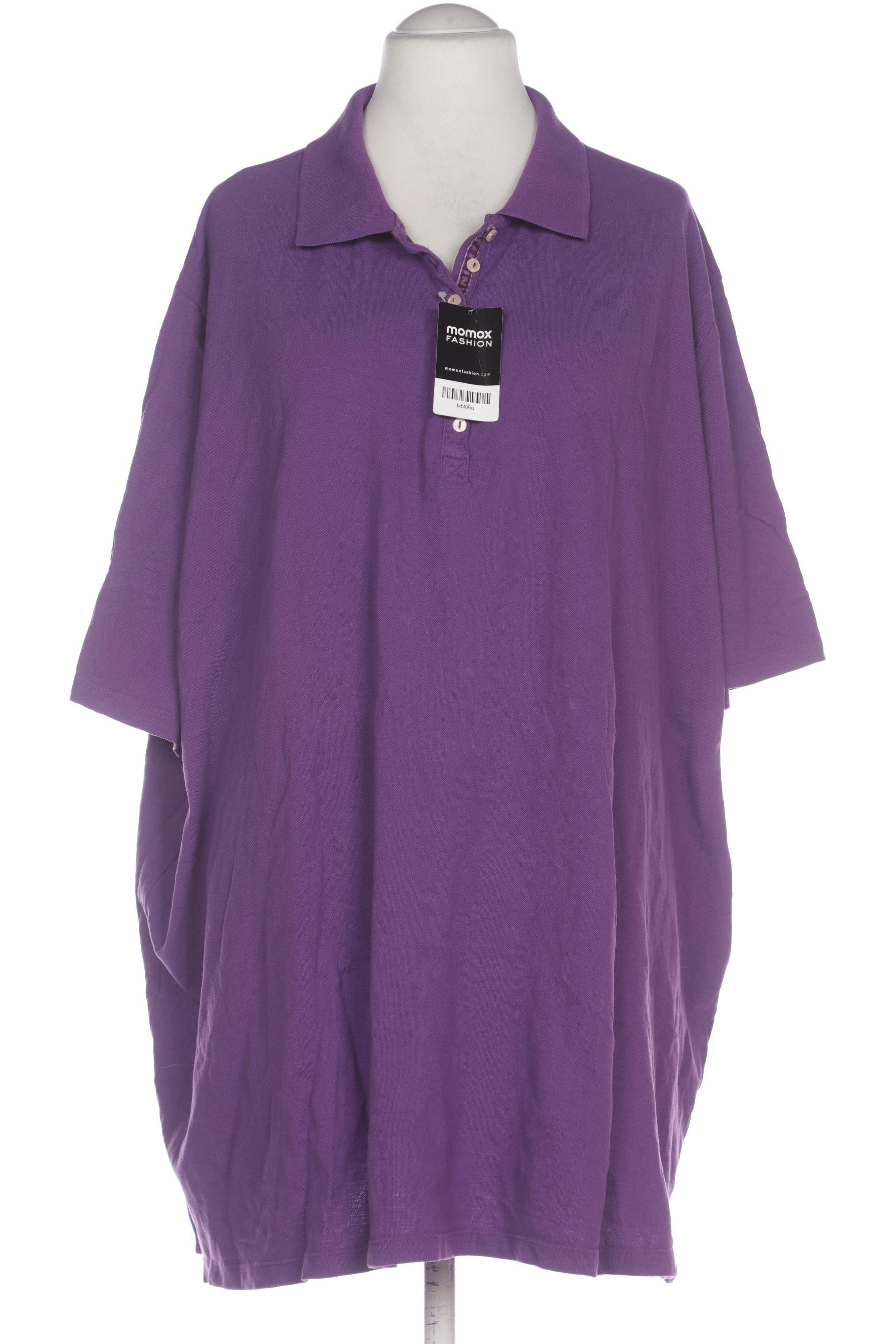

Ulla Popken Damen Poloshirt, flieder, Gr. 62