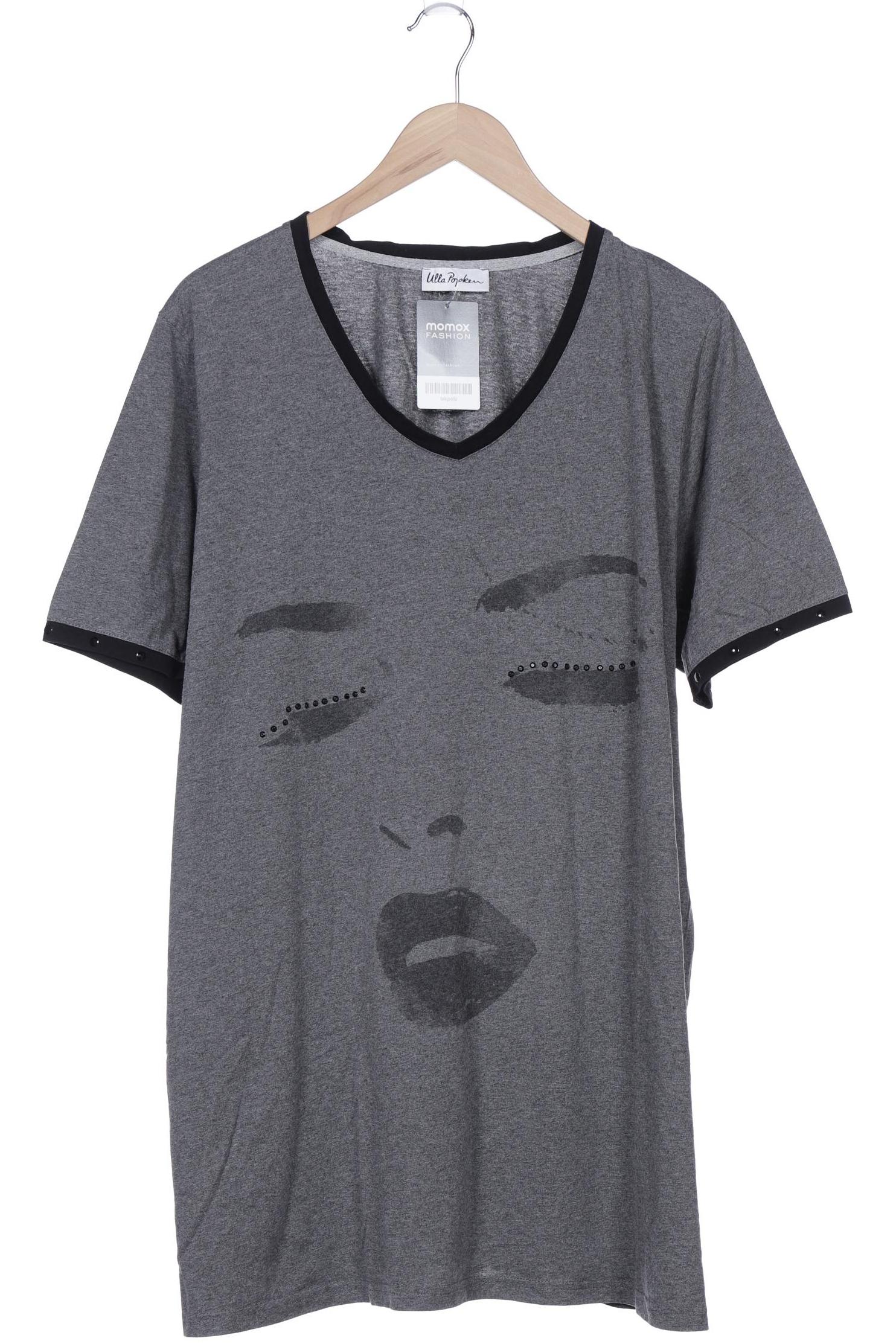 

Ulla Popken Damen T-Shirt, grau, Gr. 50