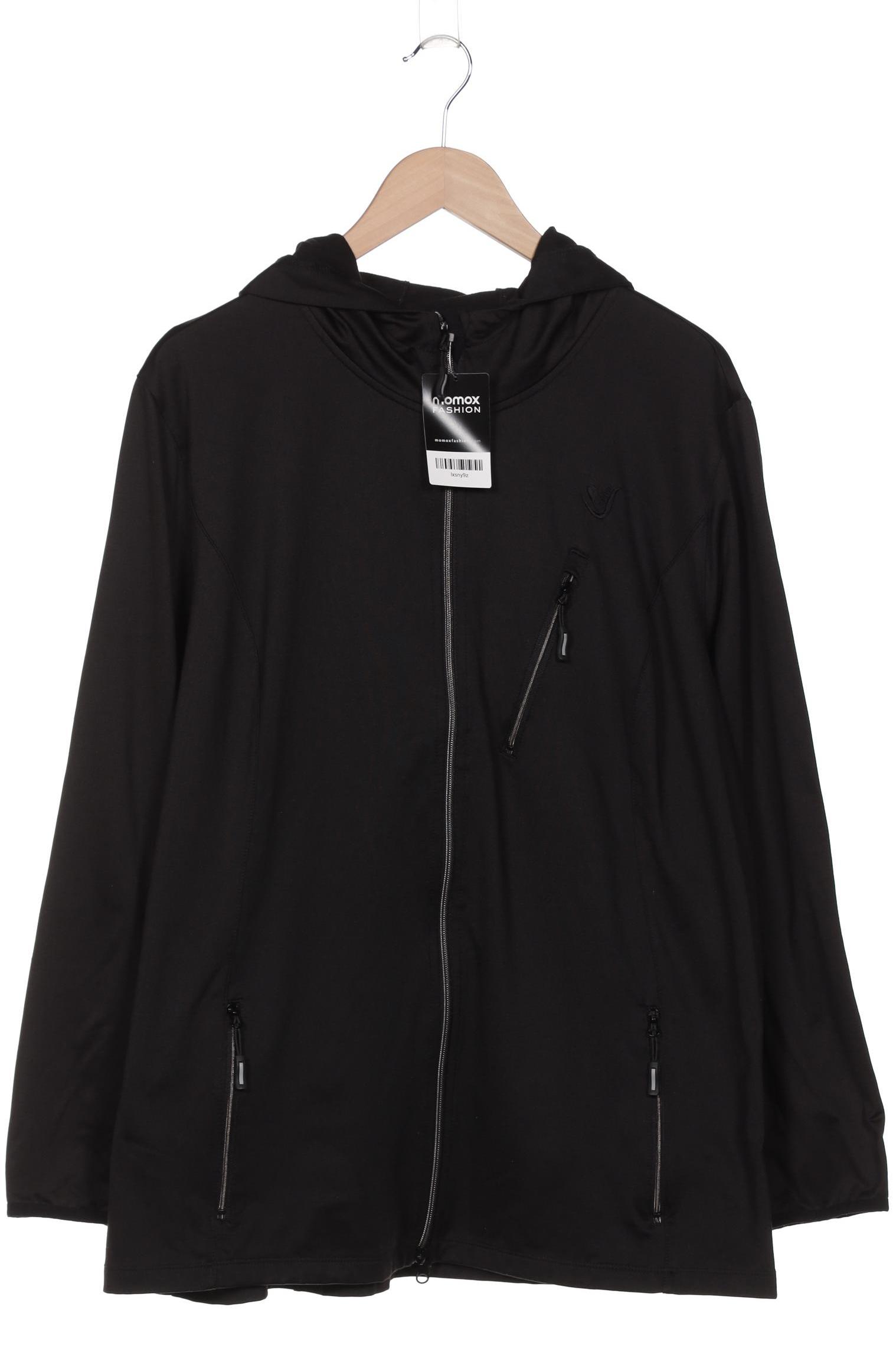 

Ulla Popken Damen Kapuzenpullover, schwarz, Gr. 48