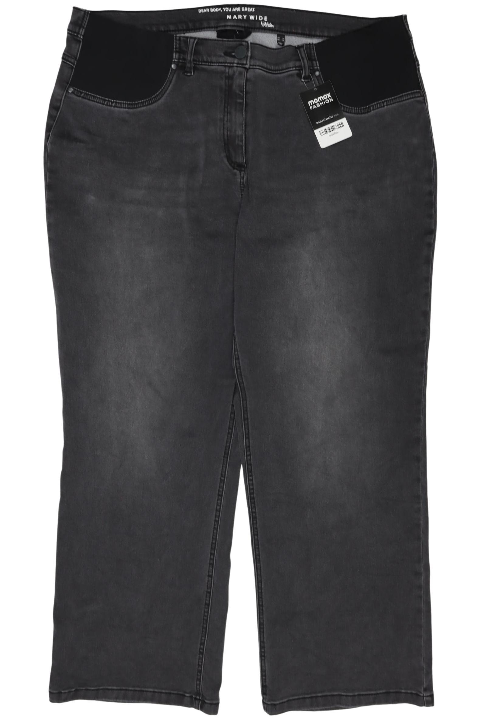 

Ulla Popken Damen Jeans, grau, Gr. 50