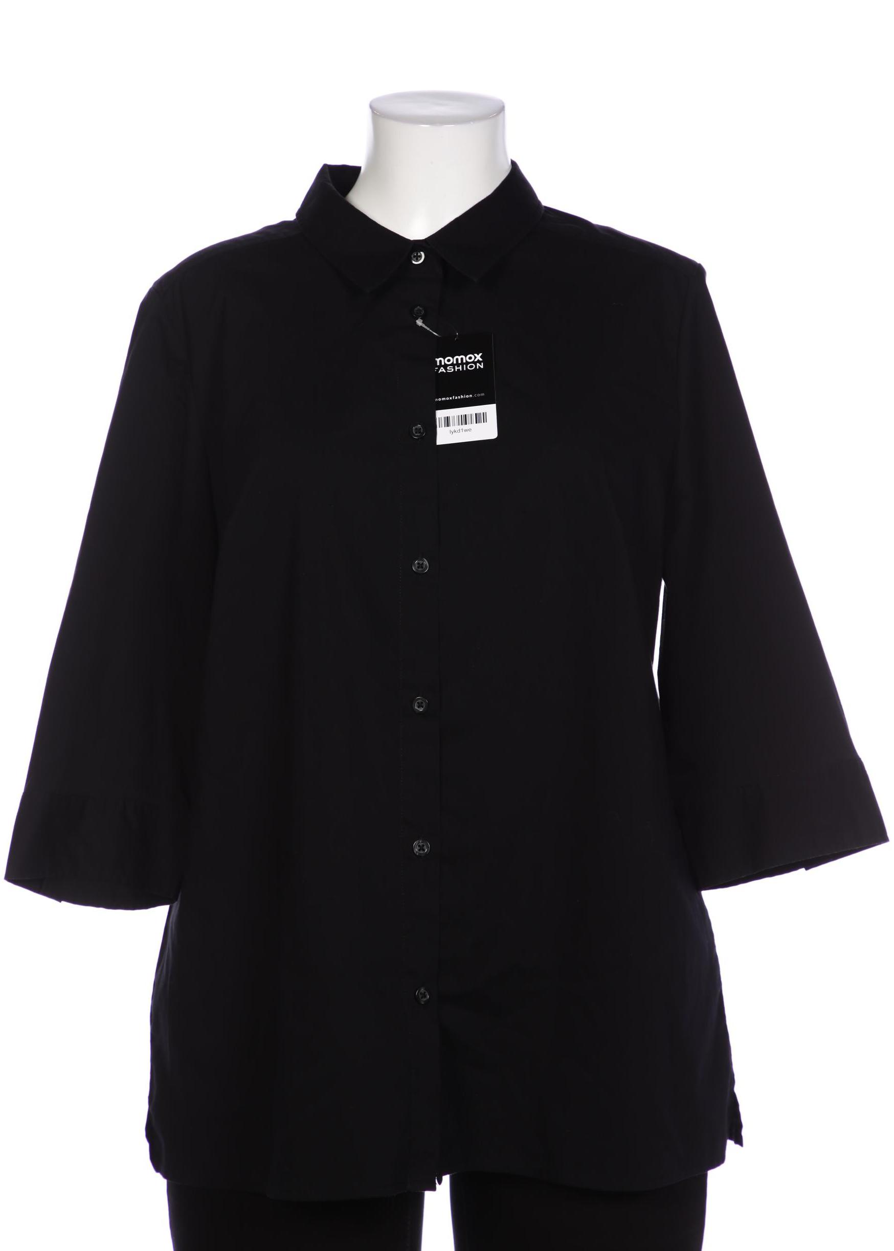 

Ulla Popken Damen Bluse, schwarz, Gr. 46