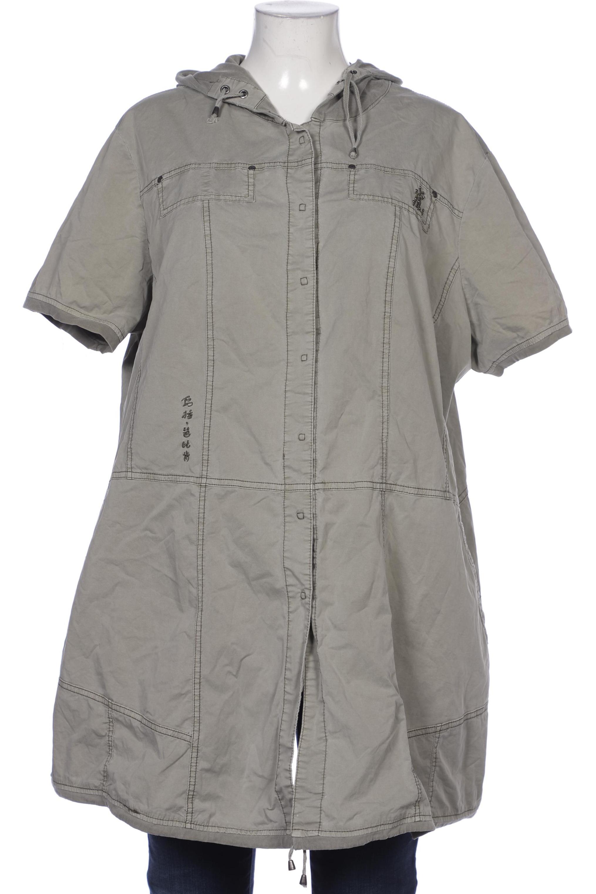 

Ulla Popken Damen Bluse, grau, Gr. 50