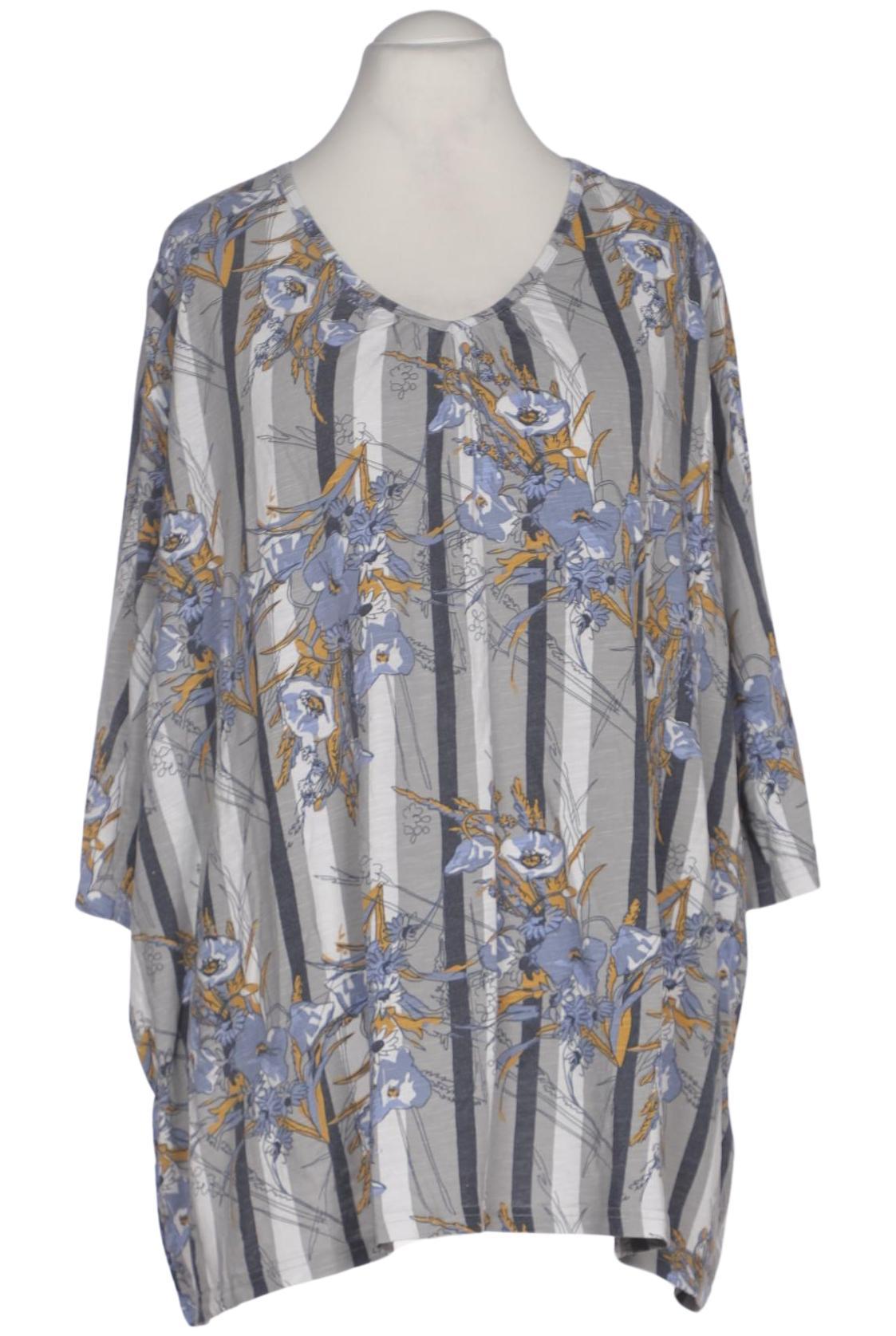 

Ulla Popken Damen T-Shirt, grau, Gr. 58