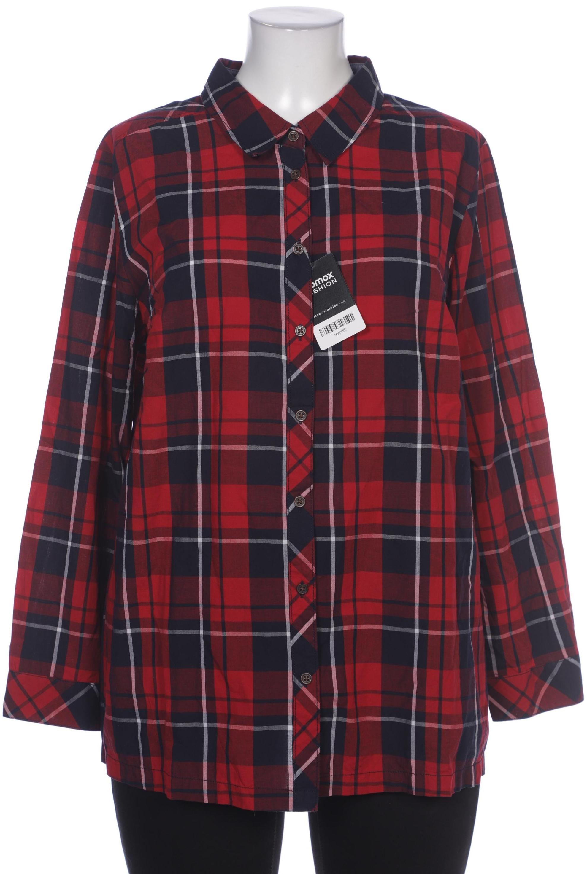 

Ulla Popken Damen Bluse, rot, Gr. 46