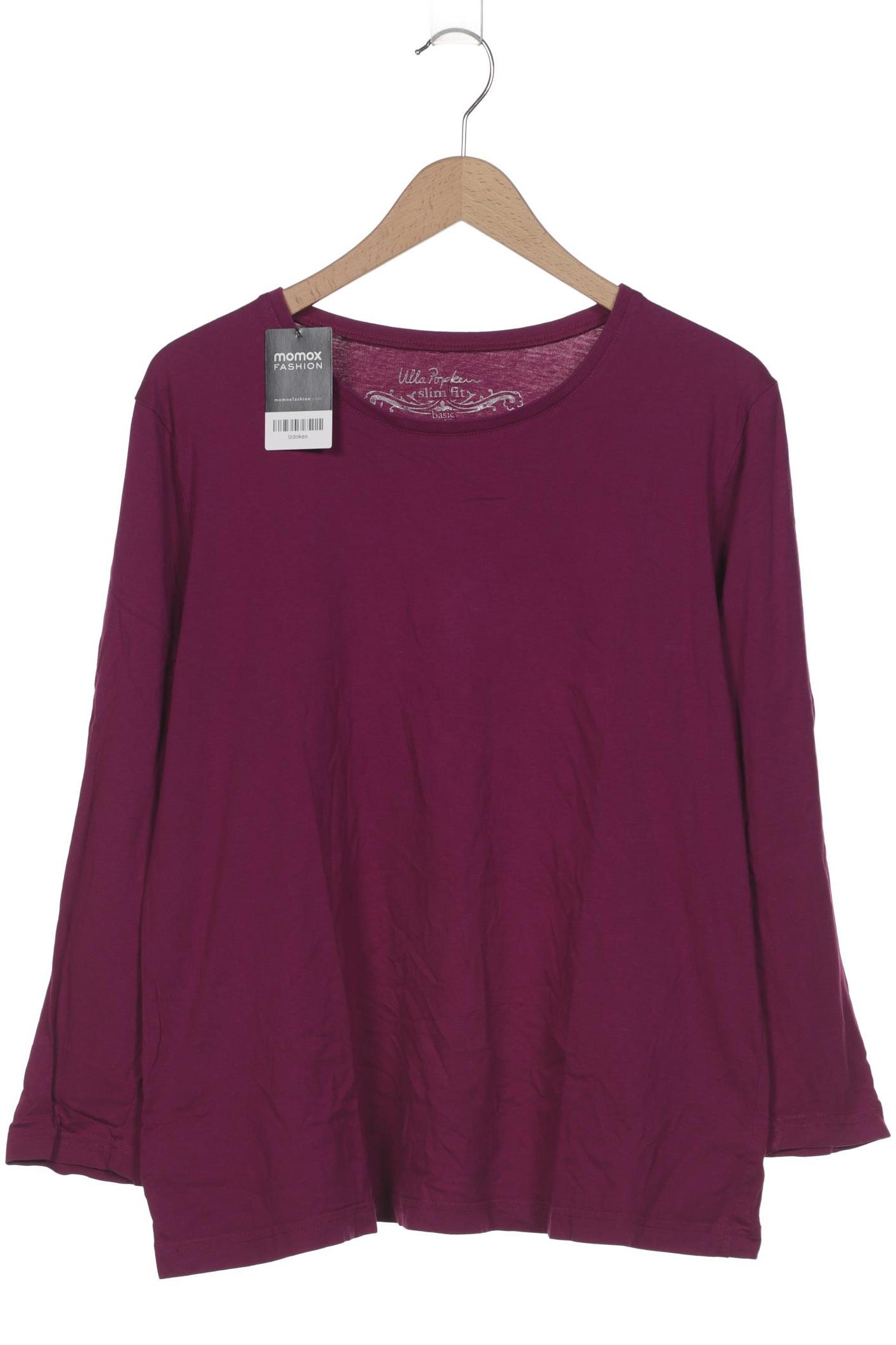 

Ulla Popken Damen Langarmshirt, pink, Gr. 46
