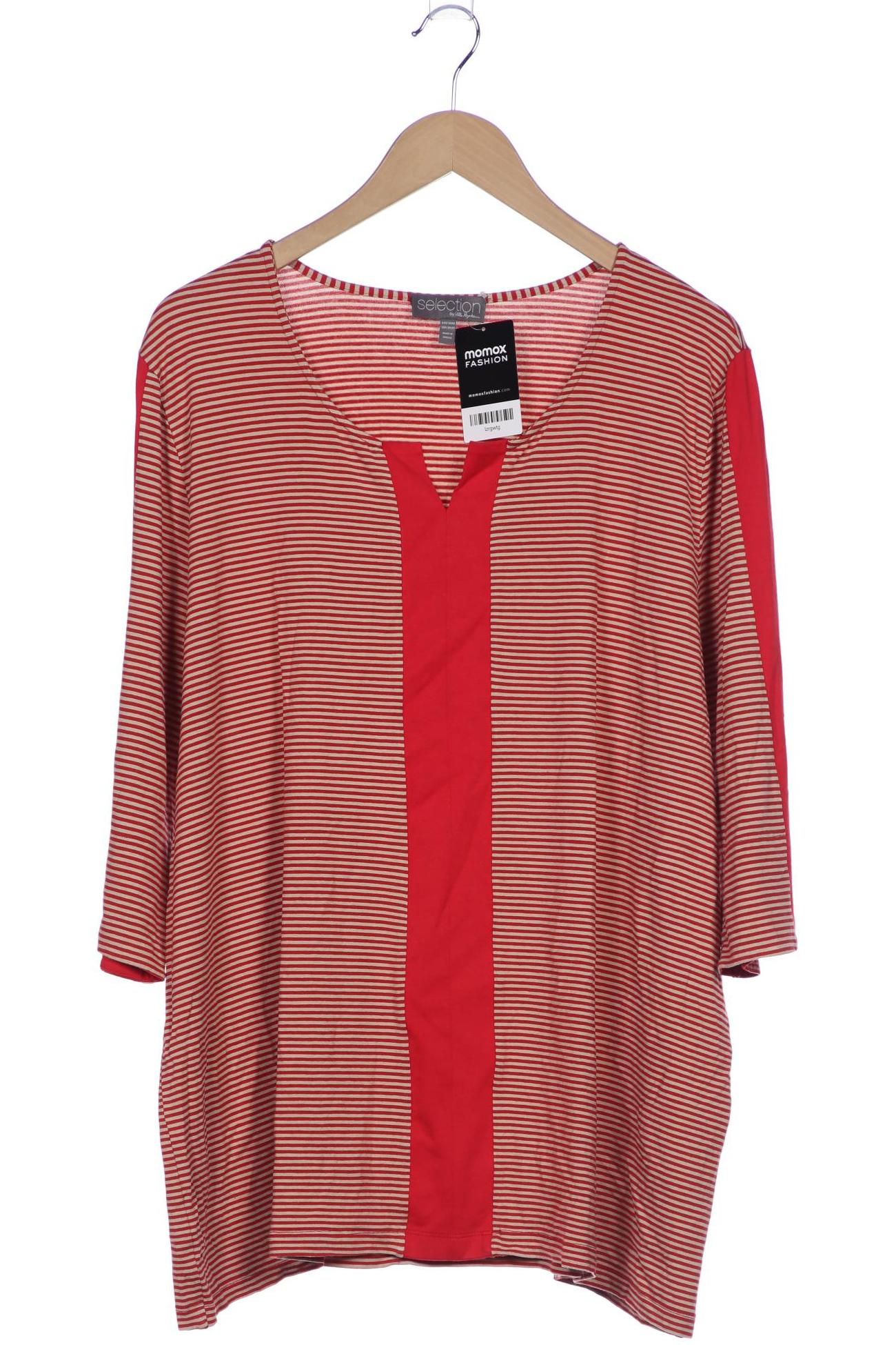 

Ulla Popken Damen Langarmshirt, beige, Gr. 50