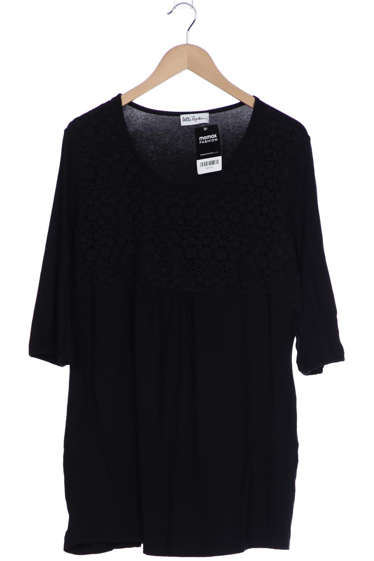 

Ulla Popken Damen Langarmshirt, schwarz, Gr. 46