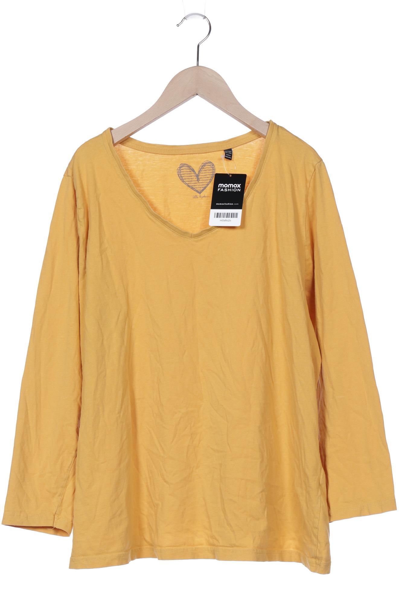 

Ulla Popken Damen Langarmshirt, orange, Gr. 50