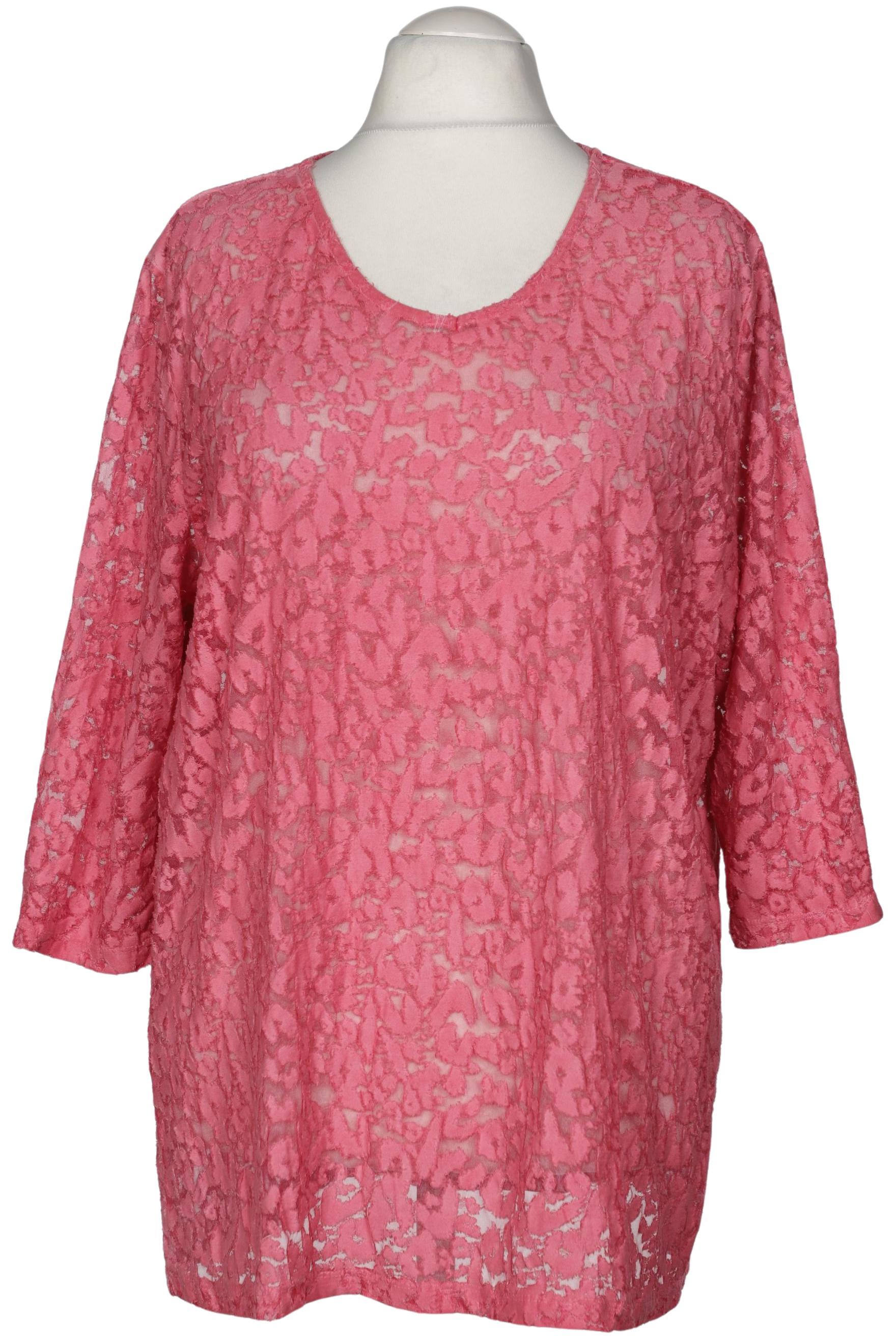 

Ulla Popken Damen Bluse, pink, Gr. 54
