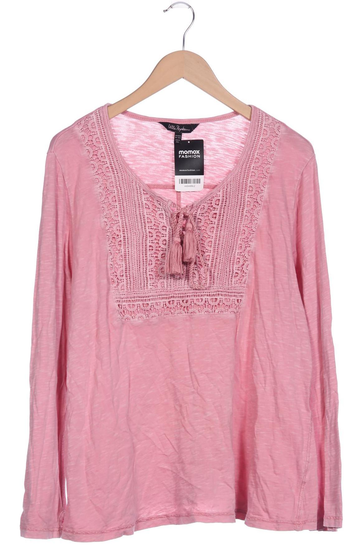 

Ulla Popken Damen Langarmshirt, pink, Gr. 46