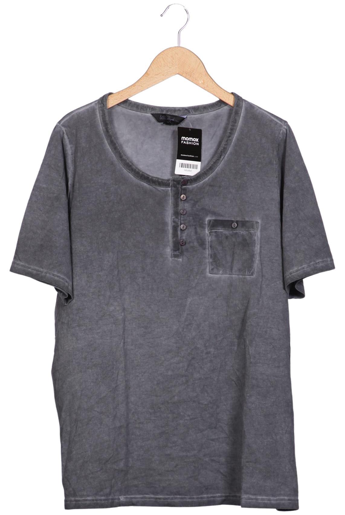 

Ulla Popken Damen T-Shirt, grau, Gr. 46