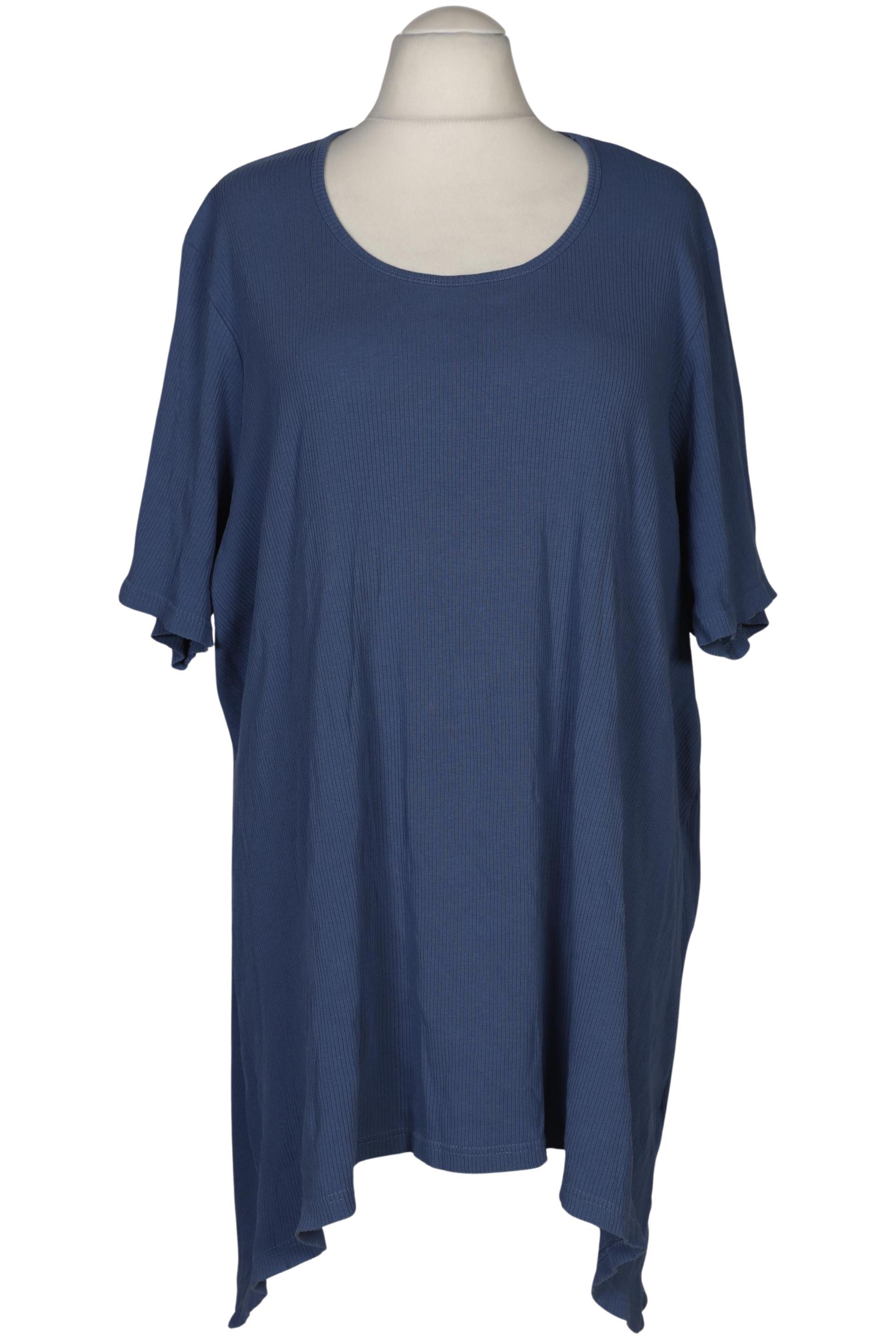 

Ulla Popken Damen T-Shirt, blau, Gr. 62