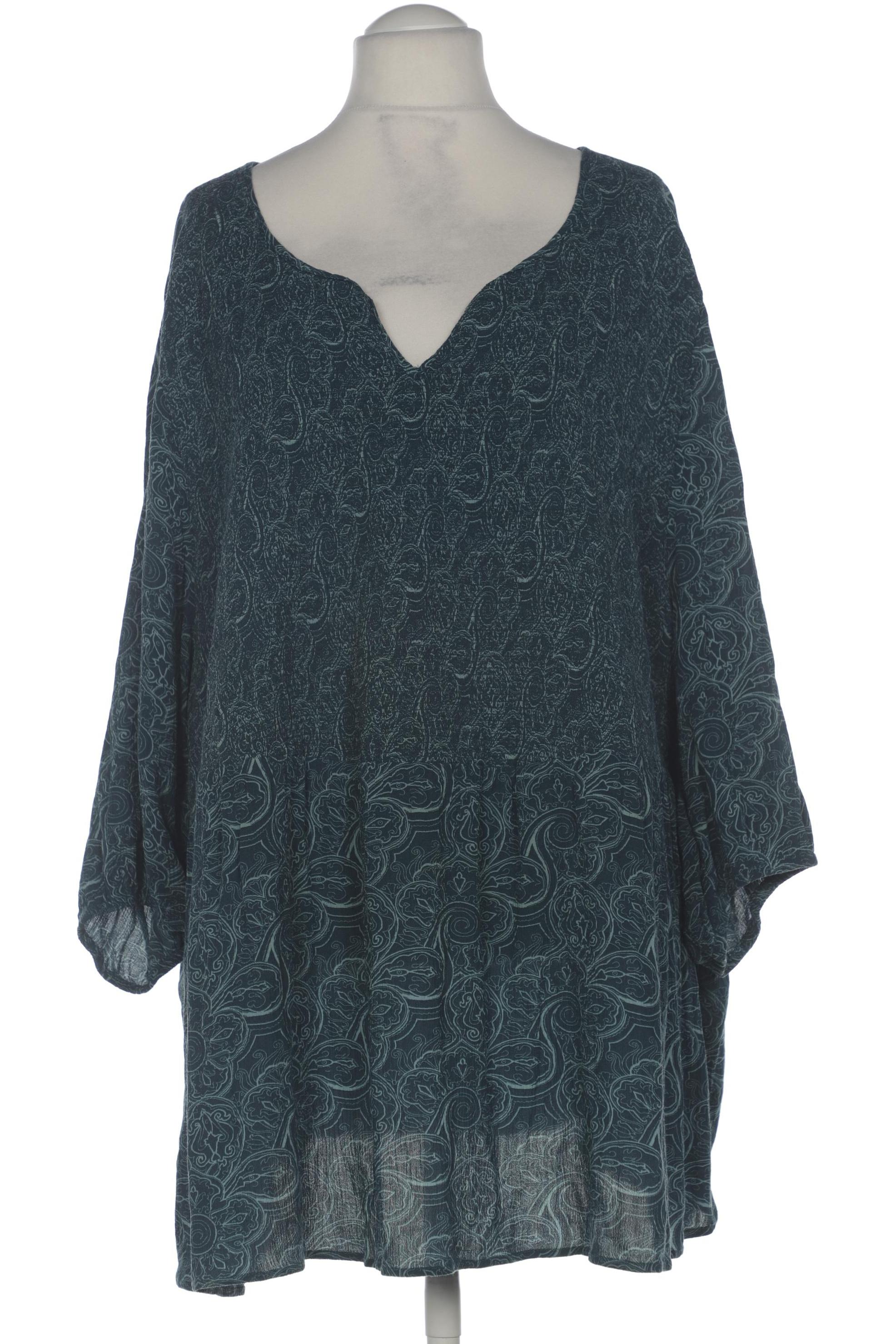 

Ulla Popken Damen Bluse, türkis, Gr. 58