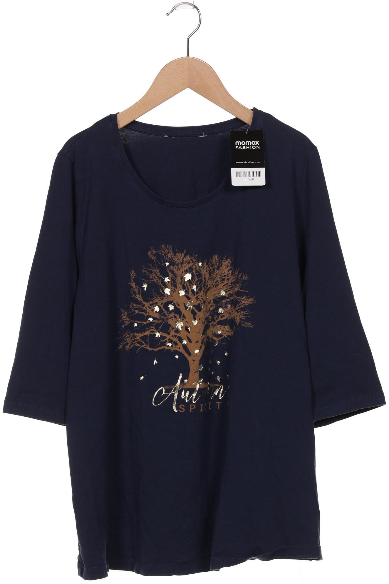 

Ulla Popken Damen T-Shirt, marineblau, Gr. 46