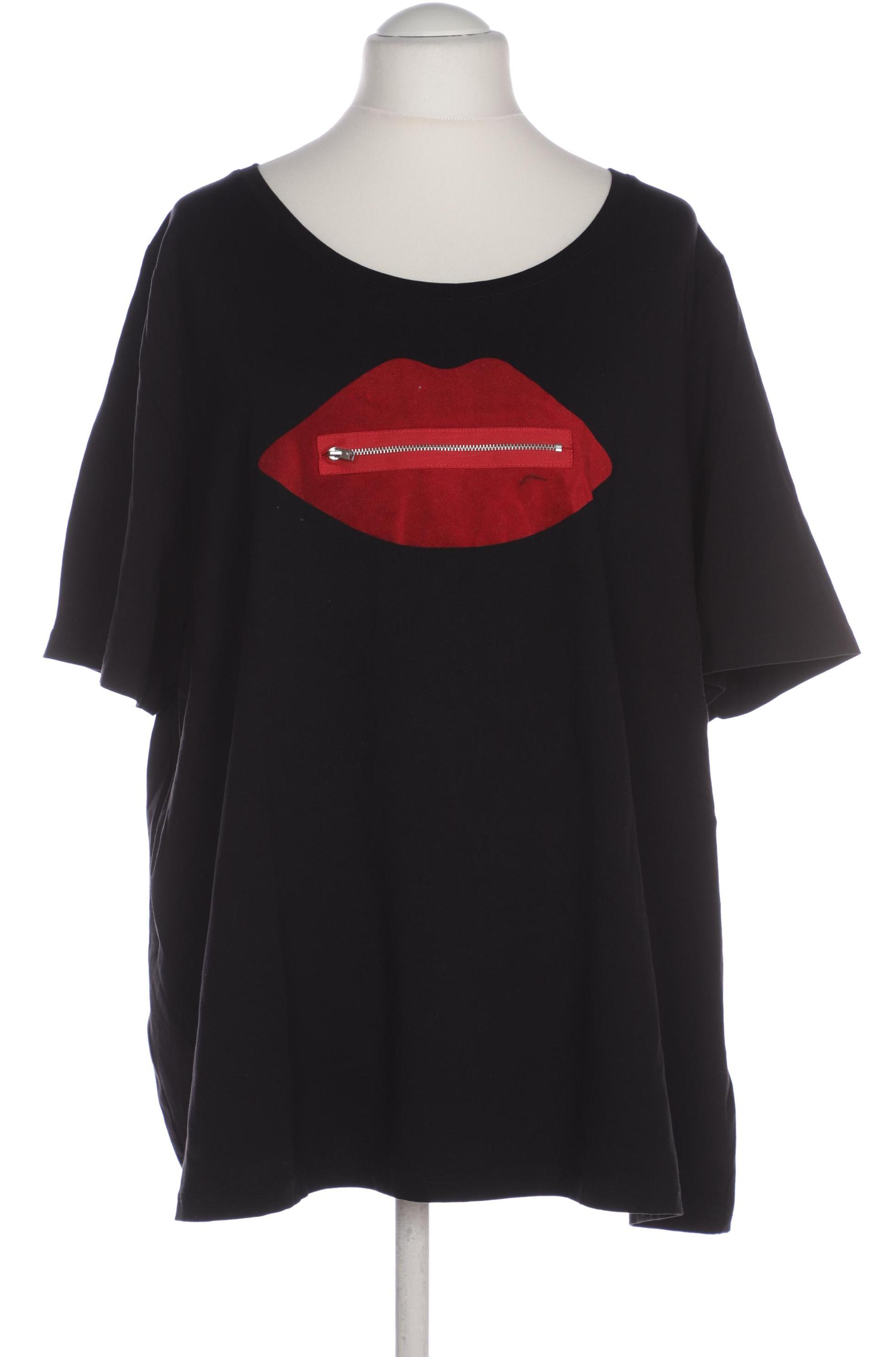 

Ulla Popken Damen T-Shirt, schwarz, Gr. 54
